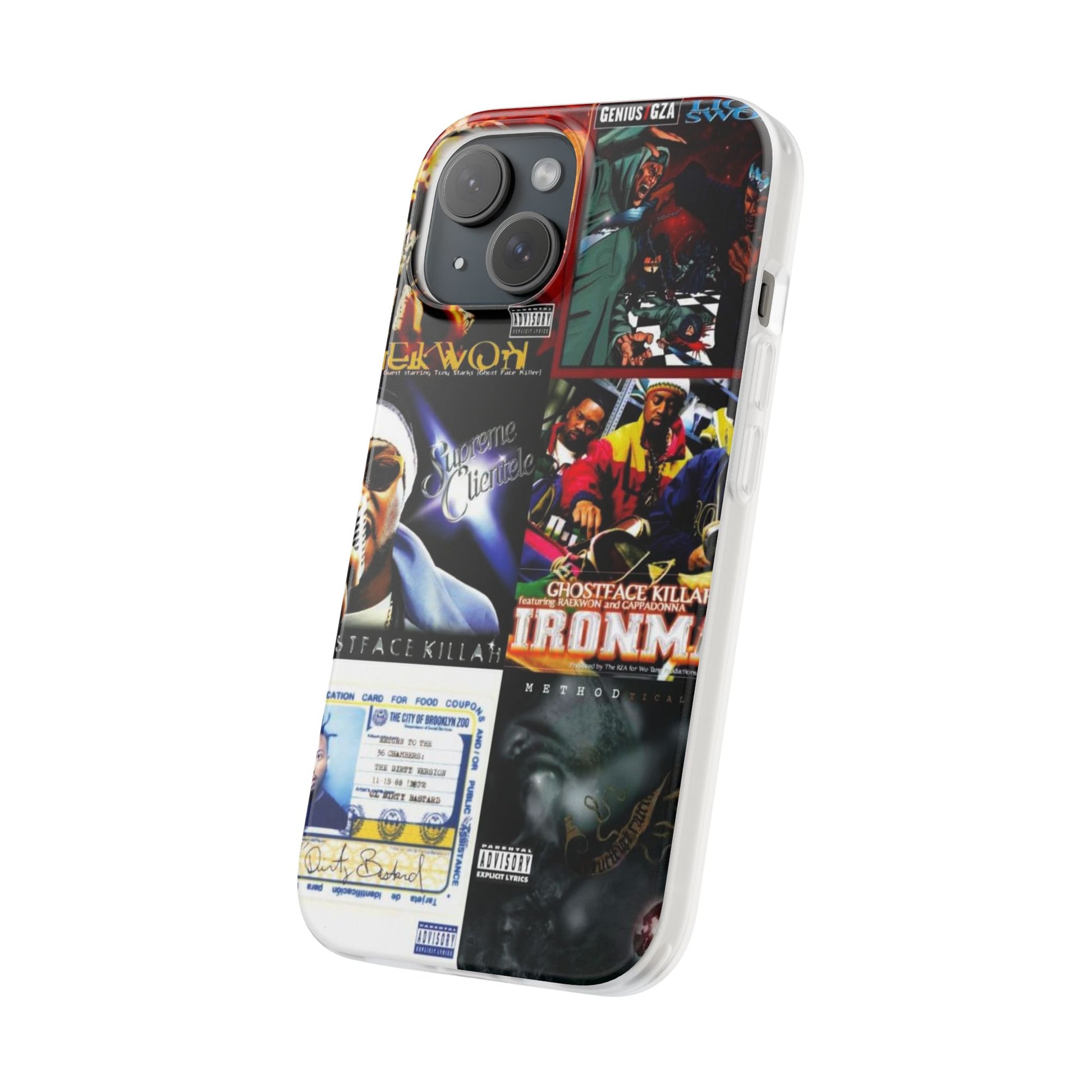 Hip-Hop Album Art Flexi Cases | Unique Phone Case, Music Lover Gift, Wu Tang Stylish Accessories, Personalized Phone Cover, Urban Culture Decor