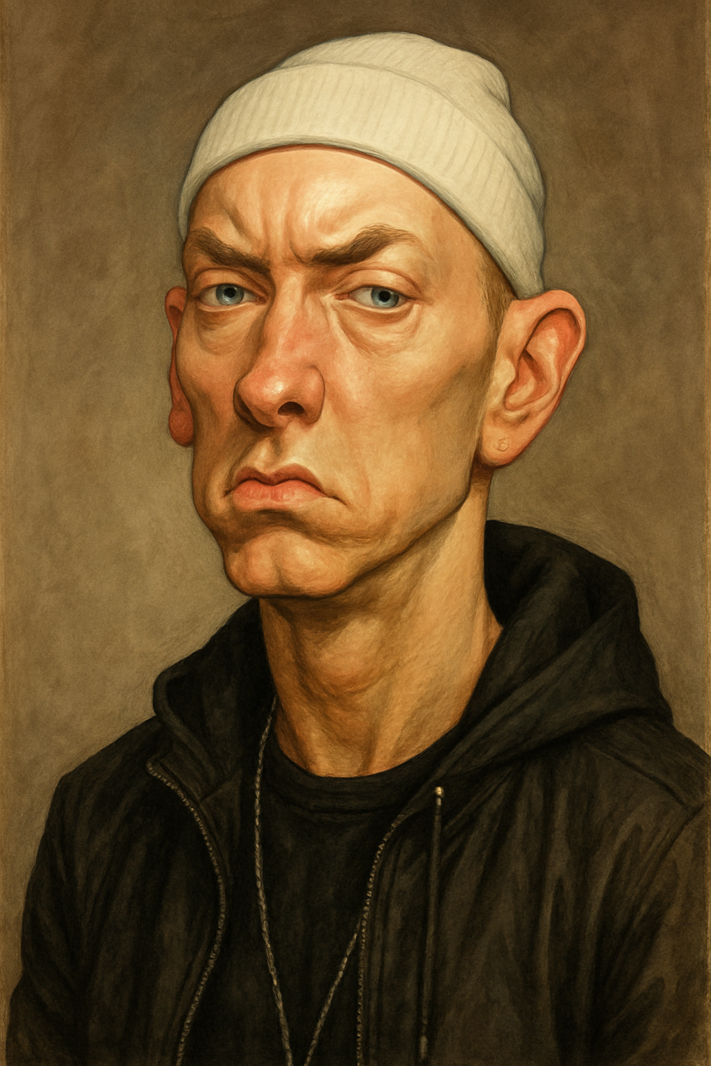 Eminem Caricature - Slim Shady – Digital Art Print (Instant Download)