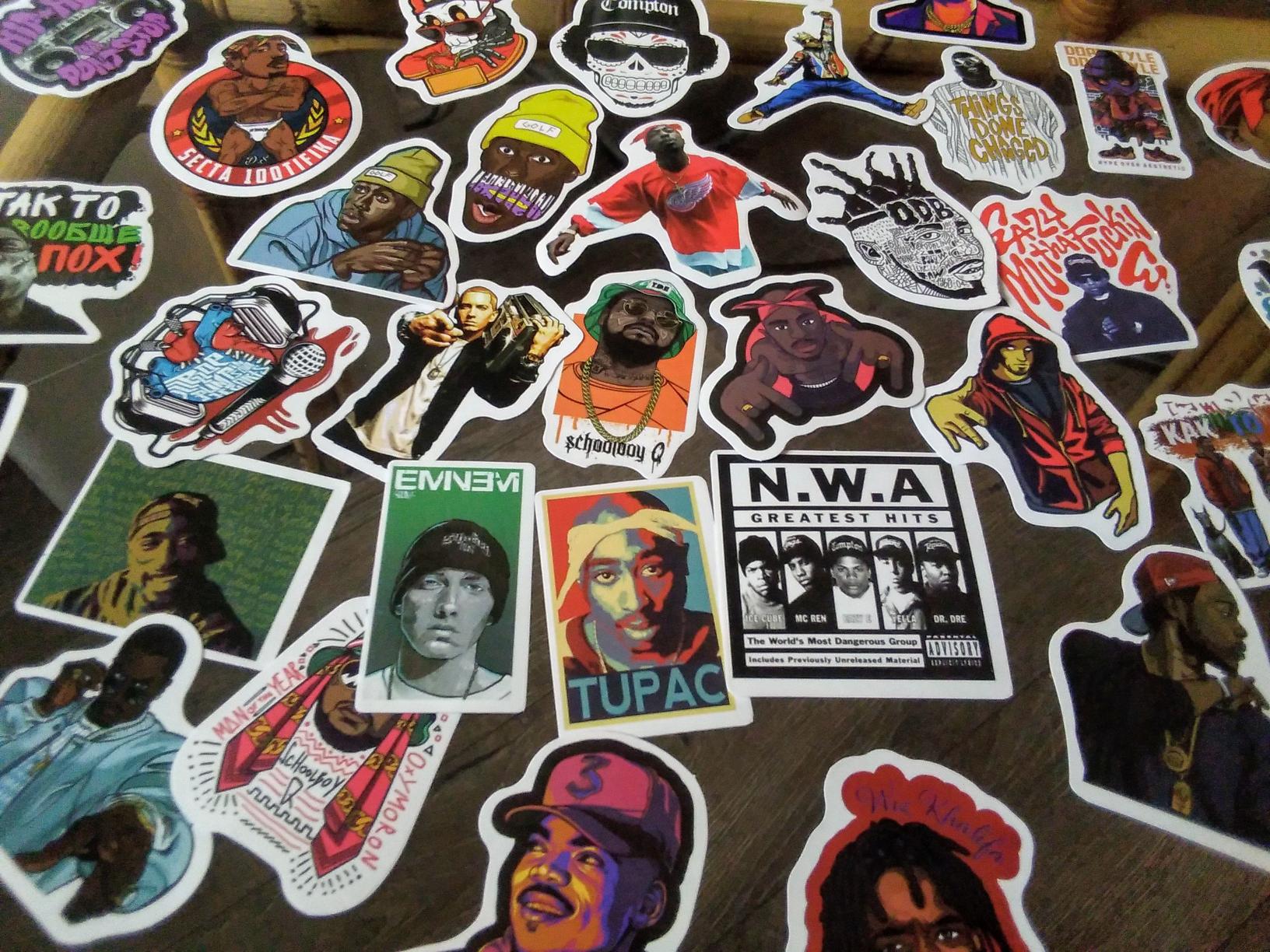 Pegatinas hip-hop