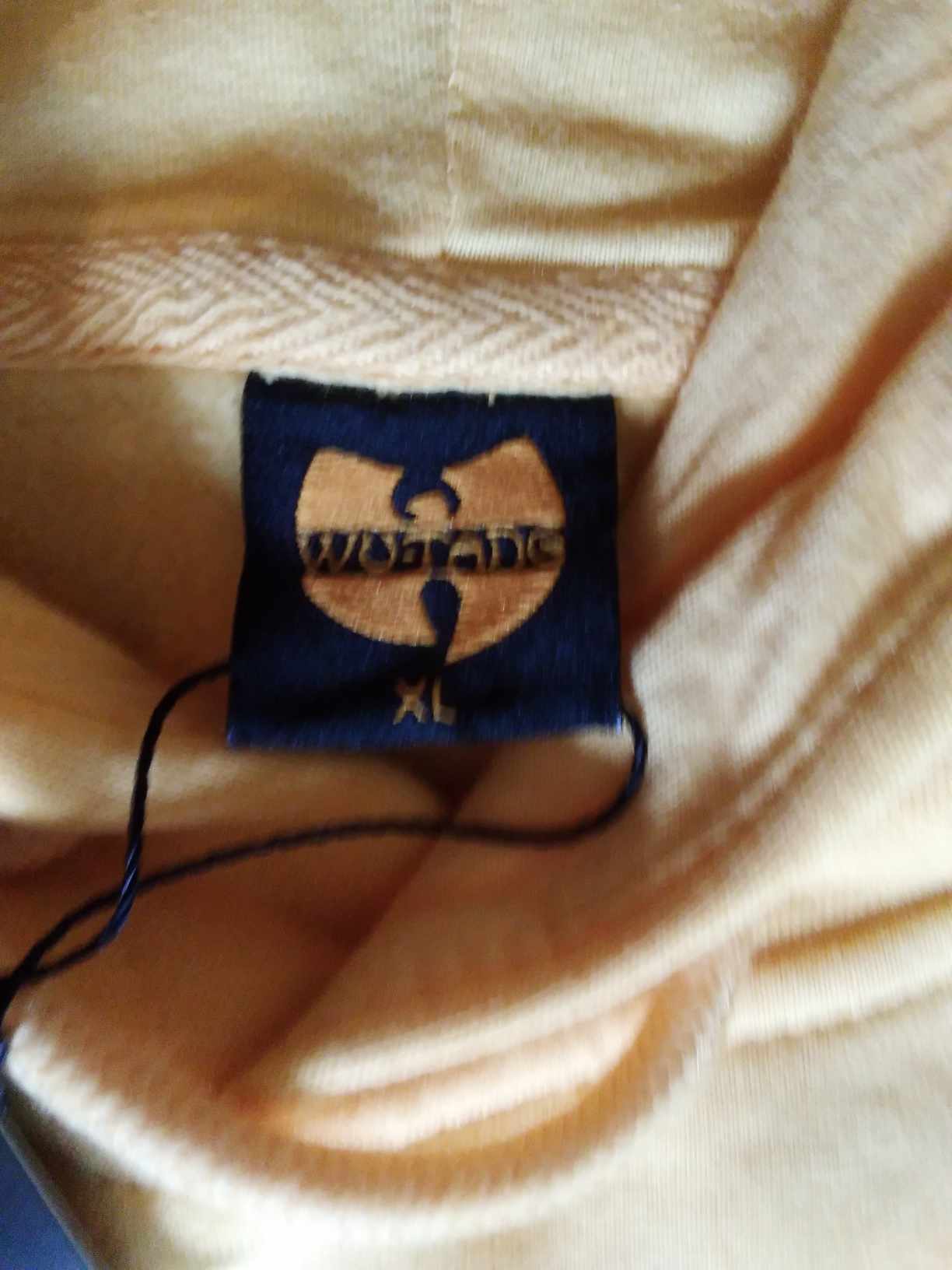 Wu Tang Clan hoodie Liquid swords Society - Yellow