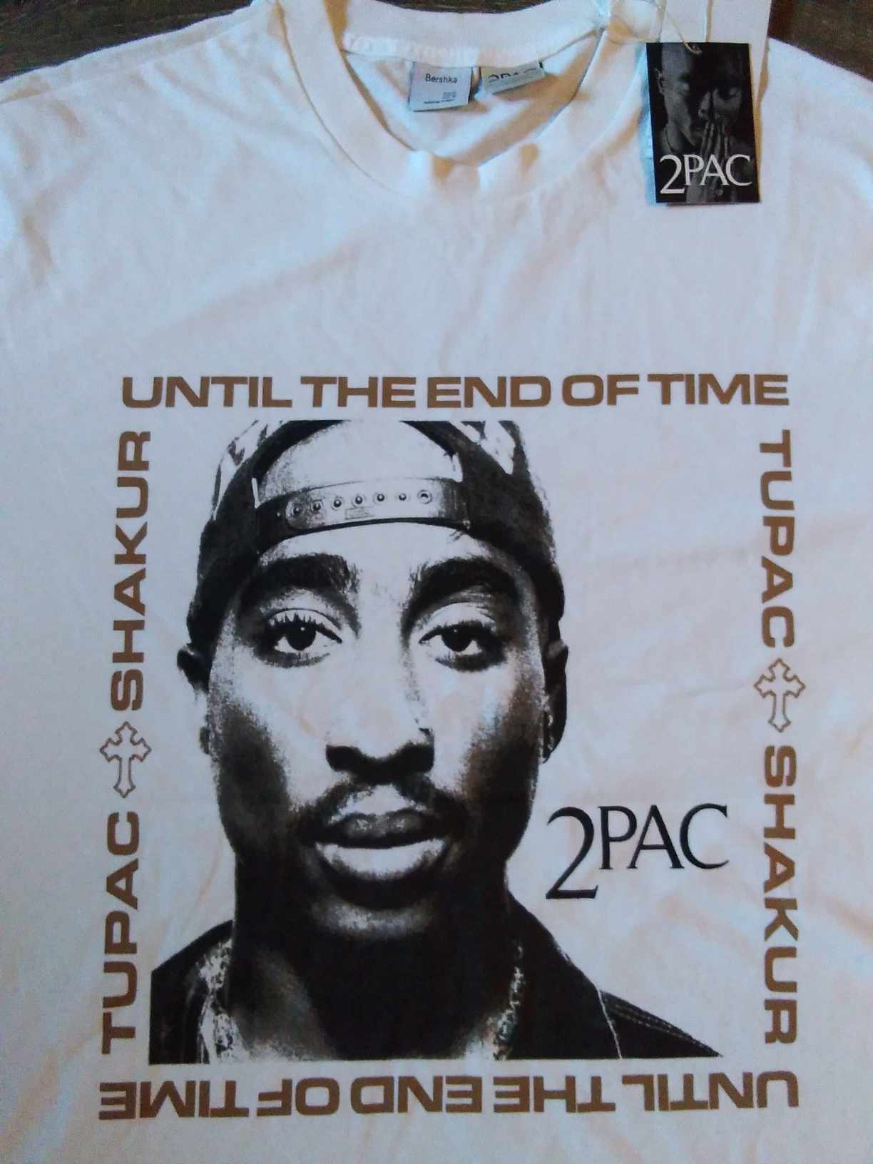 Camiseta Tupac Shakur "Hasta el fin de los tiempos"