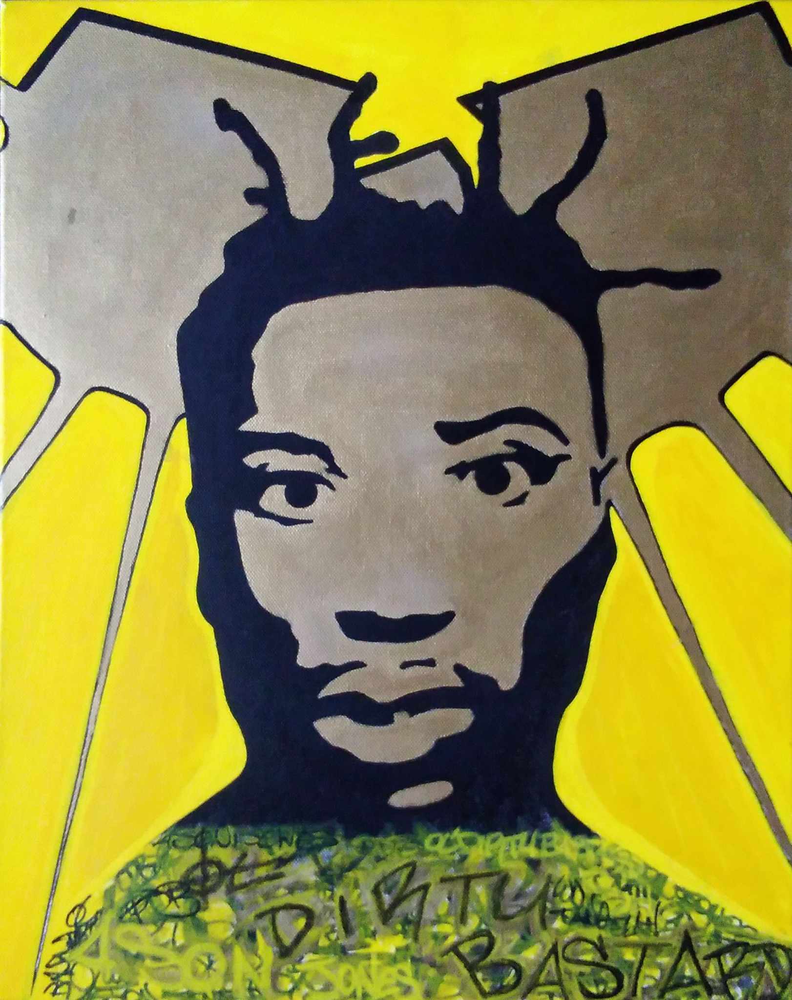 Lienzo original ODB Ol'Dirty Bastard