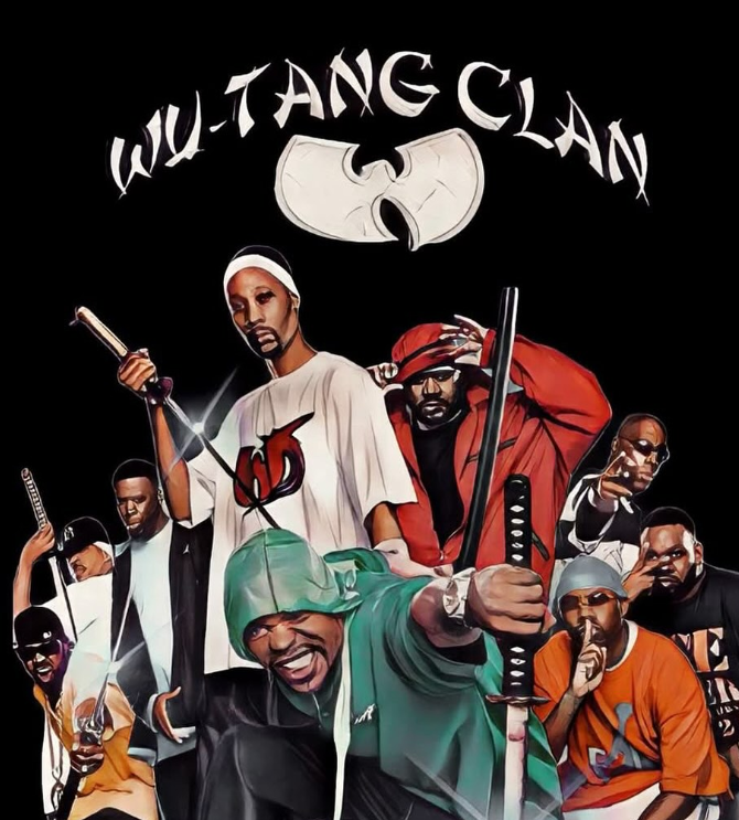 Hip Hop Wu Tang Clan Poster - Iconic Wu Tang Clan Artwork - Digital Download - Digital Print