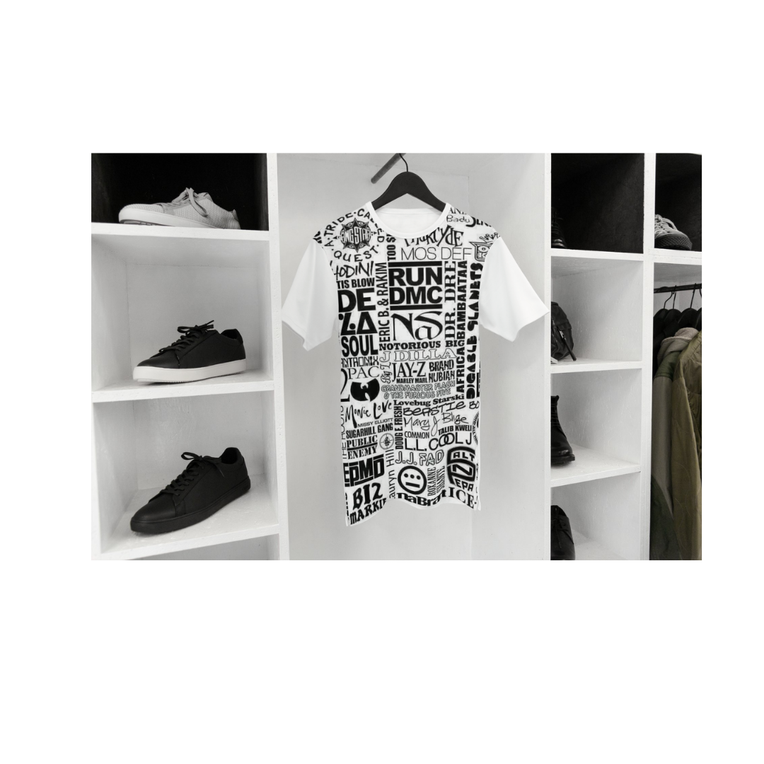 Hip Hop Legends Poster - Top Rappers logos collage - Digital Download - Digital Print