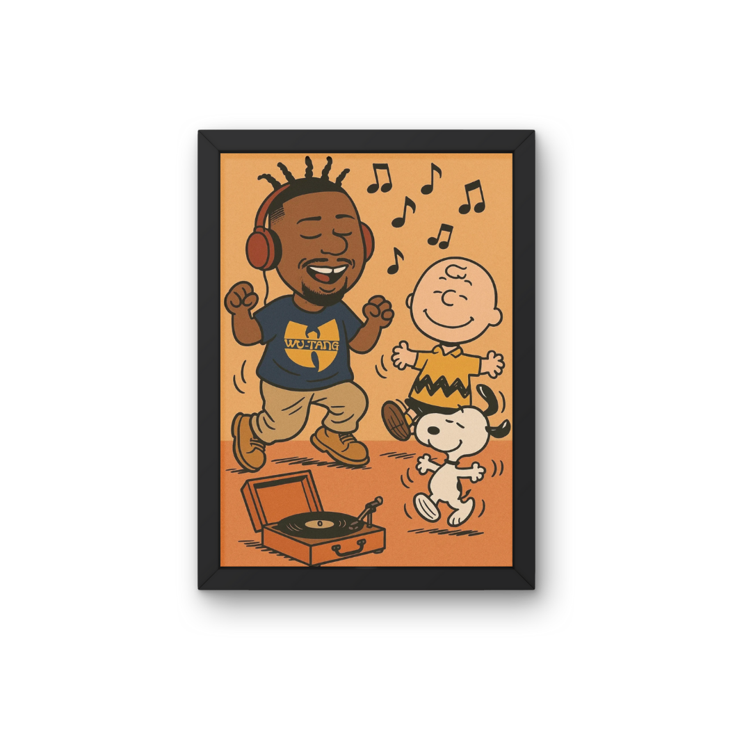 Charlie Brown and ODB party - Digital Download - Digital Print