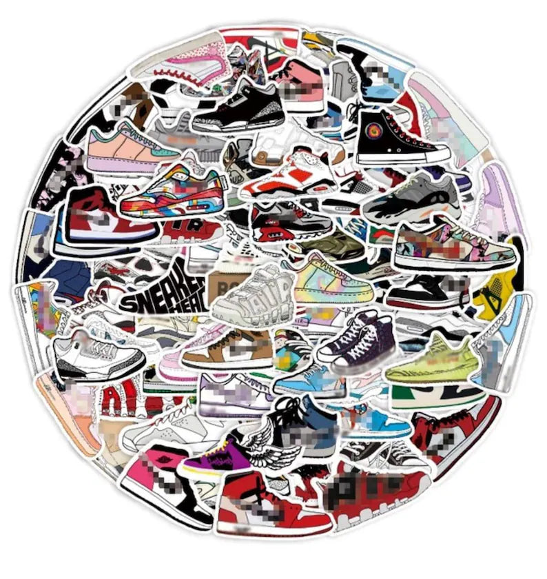 Pegatinas zapatillas