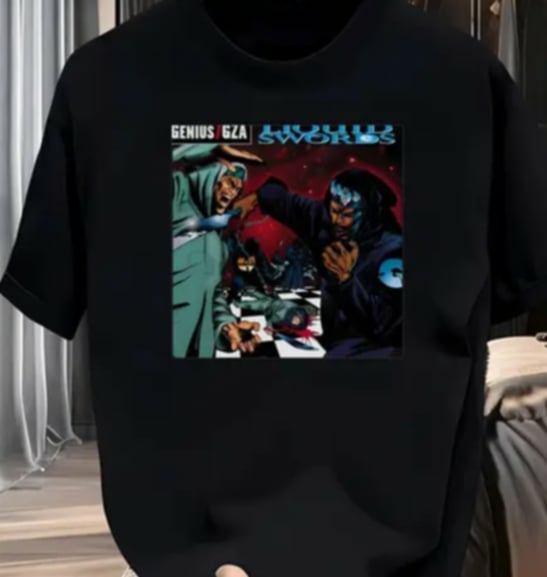 Wu Tang Clan - GZA Liquid swords cover t shirt