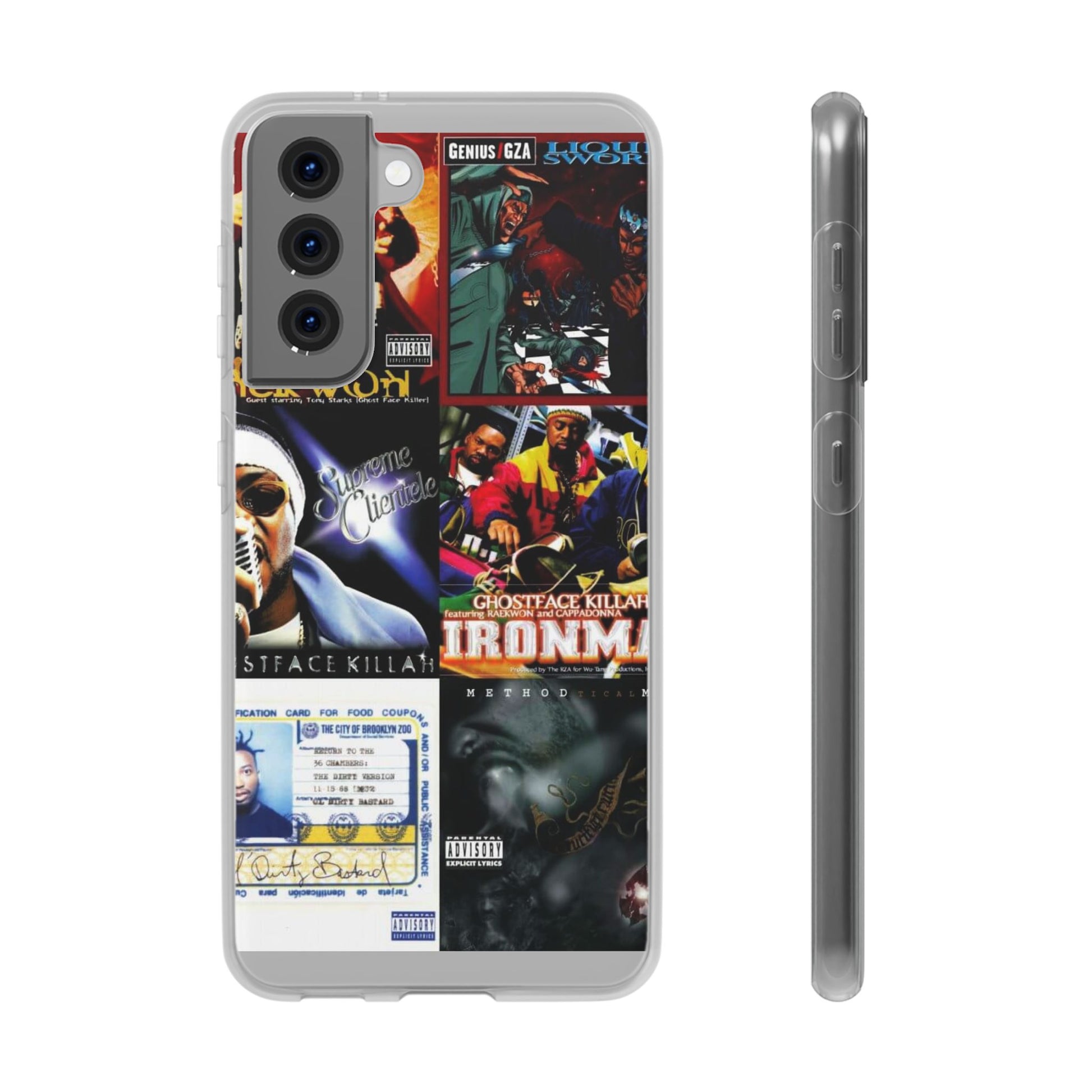 Hip-Hop Album Art Flexi Cases | Unique Phone Case, Music Lover Gift, Wu Tang Stylish Accessories, Personalized Phone Cover, Urban Culture Decor