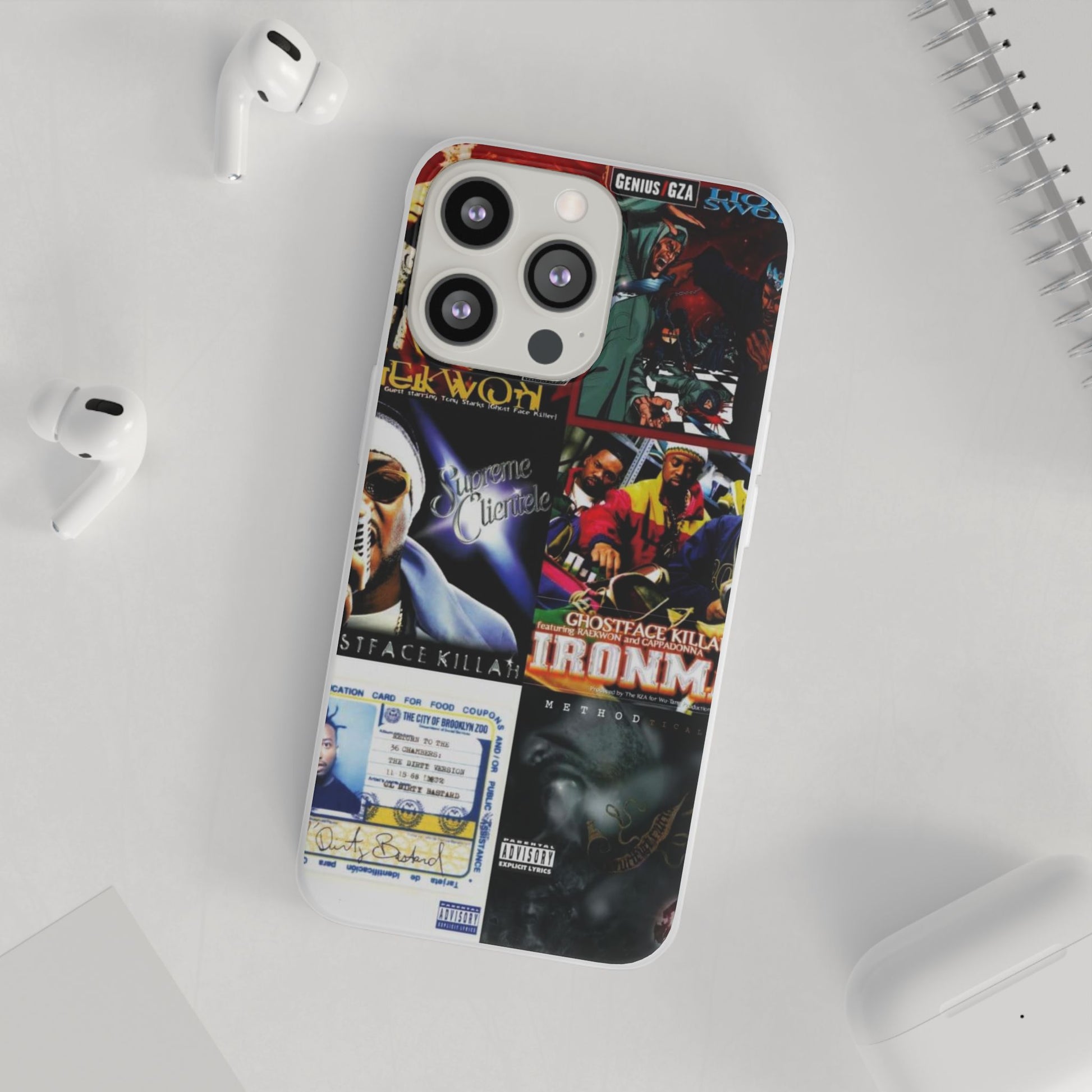 Hip-Hop Album Art Flexi Cases | Unique Phone Case, Music Lover Gift, Wu Tang Stylish Accessories, Personalized Phone Cover, Urban Culture Decor