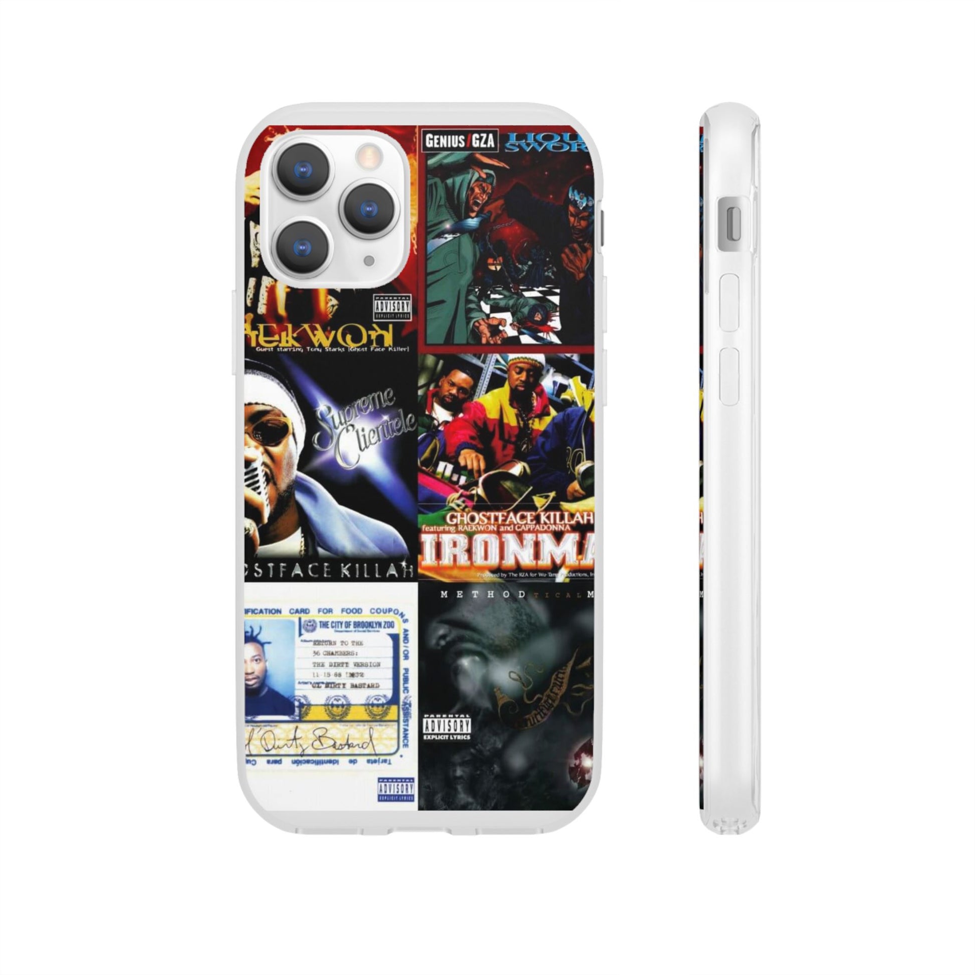 Hip-Hop Album Art Flexi Cases | Unique Phone Case, Music Lover Gift, Wu Tang Stylish Accessories, Personalized Phone Cover, Urban Culture Decor