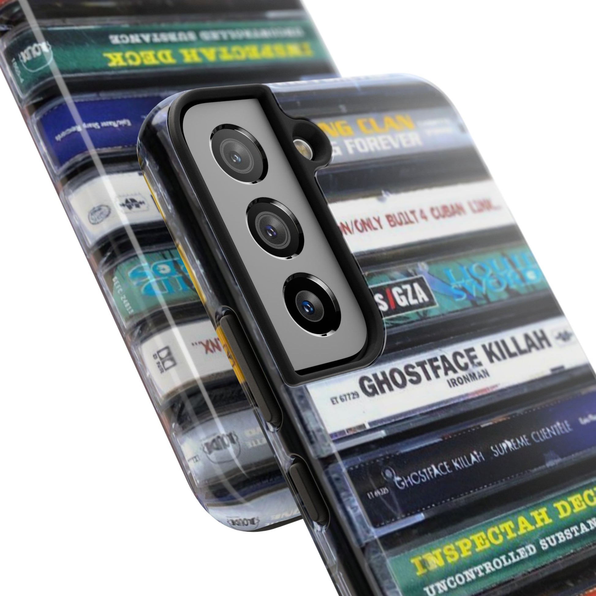Hip Hop Music Cassette Phone Case | Tough Phone Covers for Music Lovers, Wu solo albums Gifts, Rap Phone Accessories