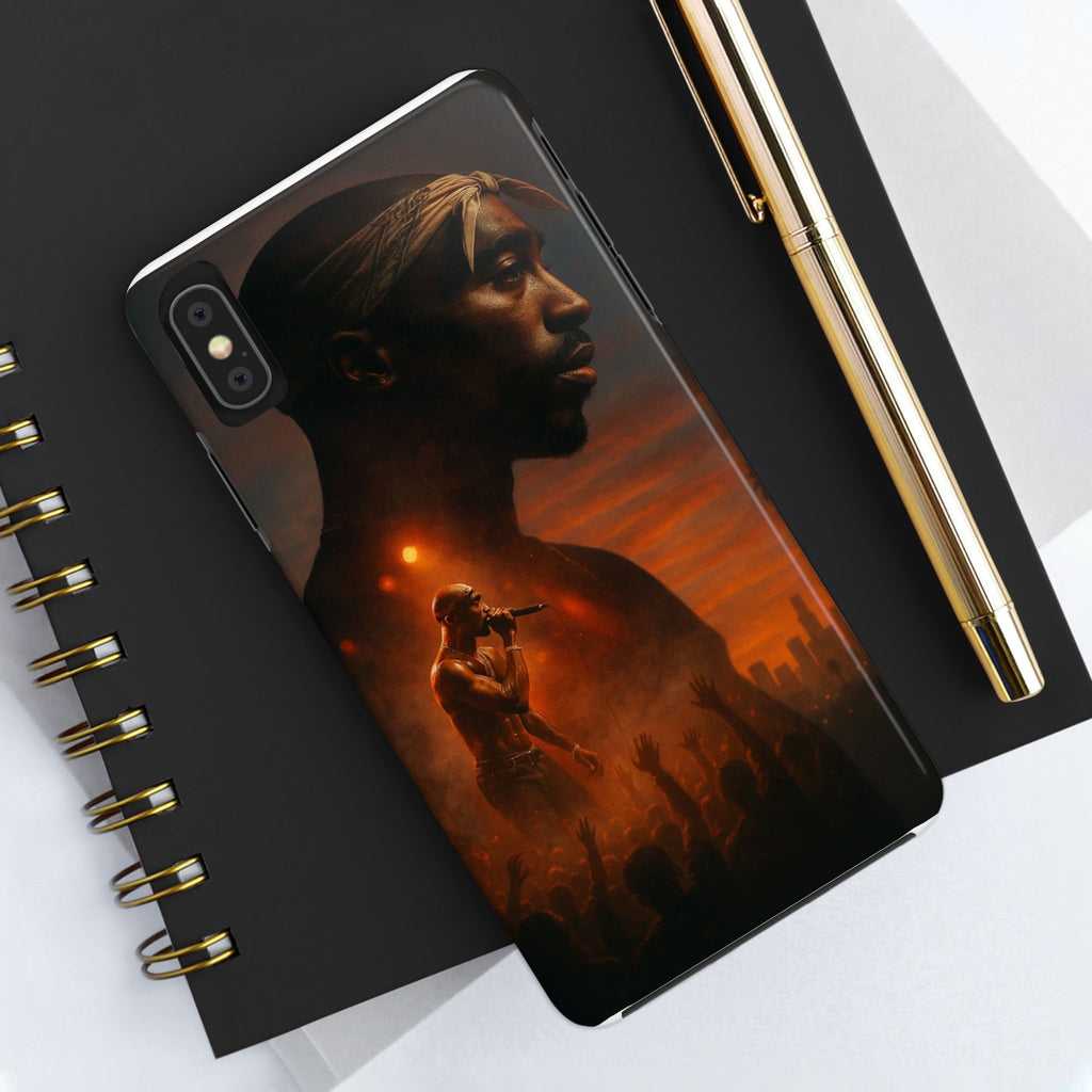 Tough Phone Case Featuring Iconic Rap Legend, Durable Phone Cover, Artistic Design, Adjustable Fit, 2Pac Unique Gift for Music Lovers, Hip [...]