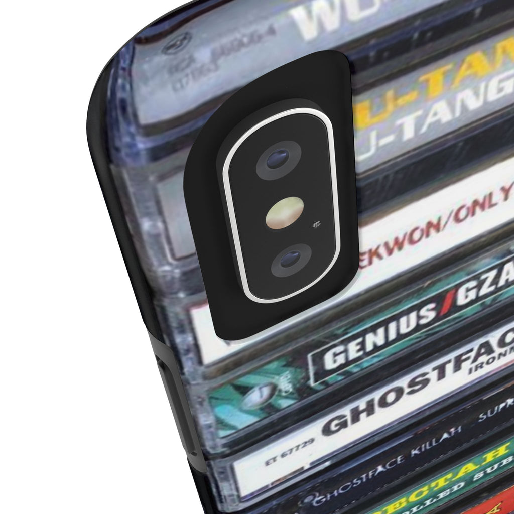 Hip Hop Music Cassette Phone Case | Tough Phone Covers for Music Lovers, Wu solo albums Gifts, Rap Phone Accessories