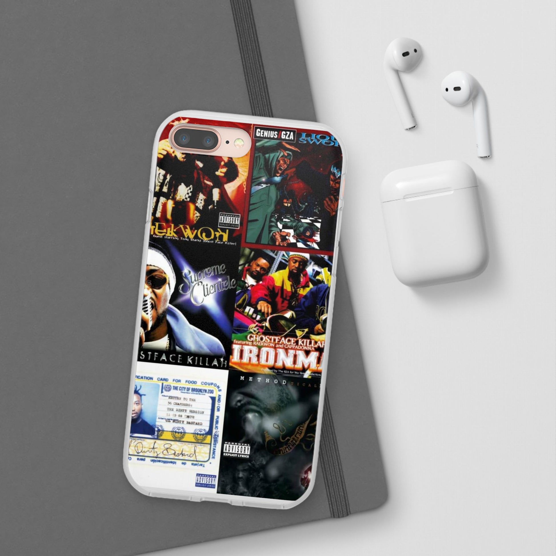 Hip-Hop Album Art Flexi Cases | Unique Phone Case, Music Lover Gift, Wu Tang Stylish Accessories, Personalized Phone Cover, Urban Culture Decor
