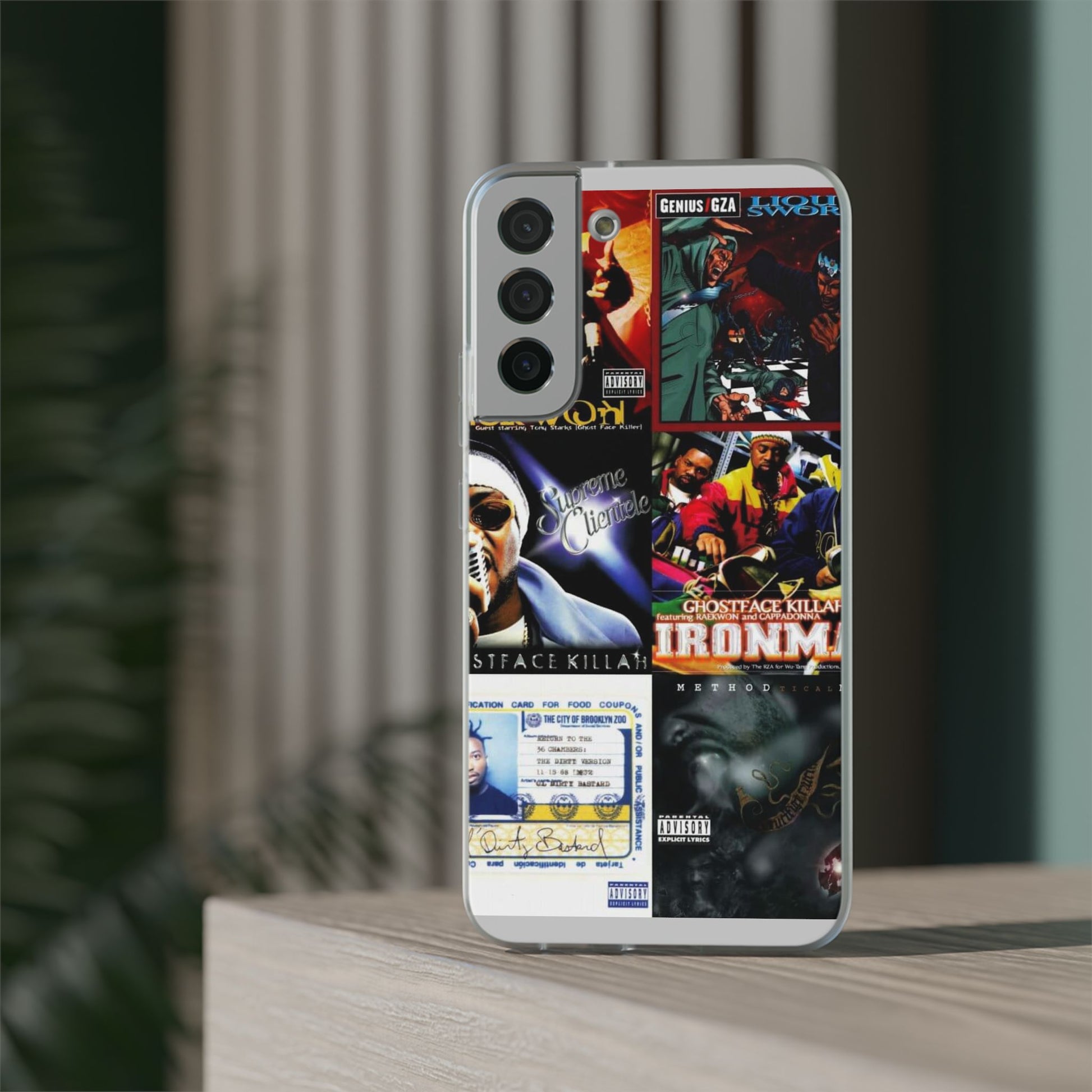 Hip-Hop Album Art Flexi Cases | Unique Phone Case, Music Lover Gift, Wu Tang Stylish Accessories, Personalized Phone Cover, Urban Culture Decor