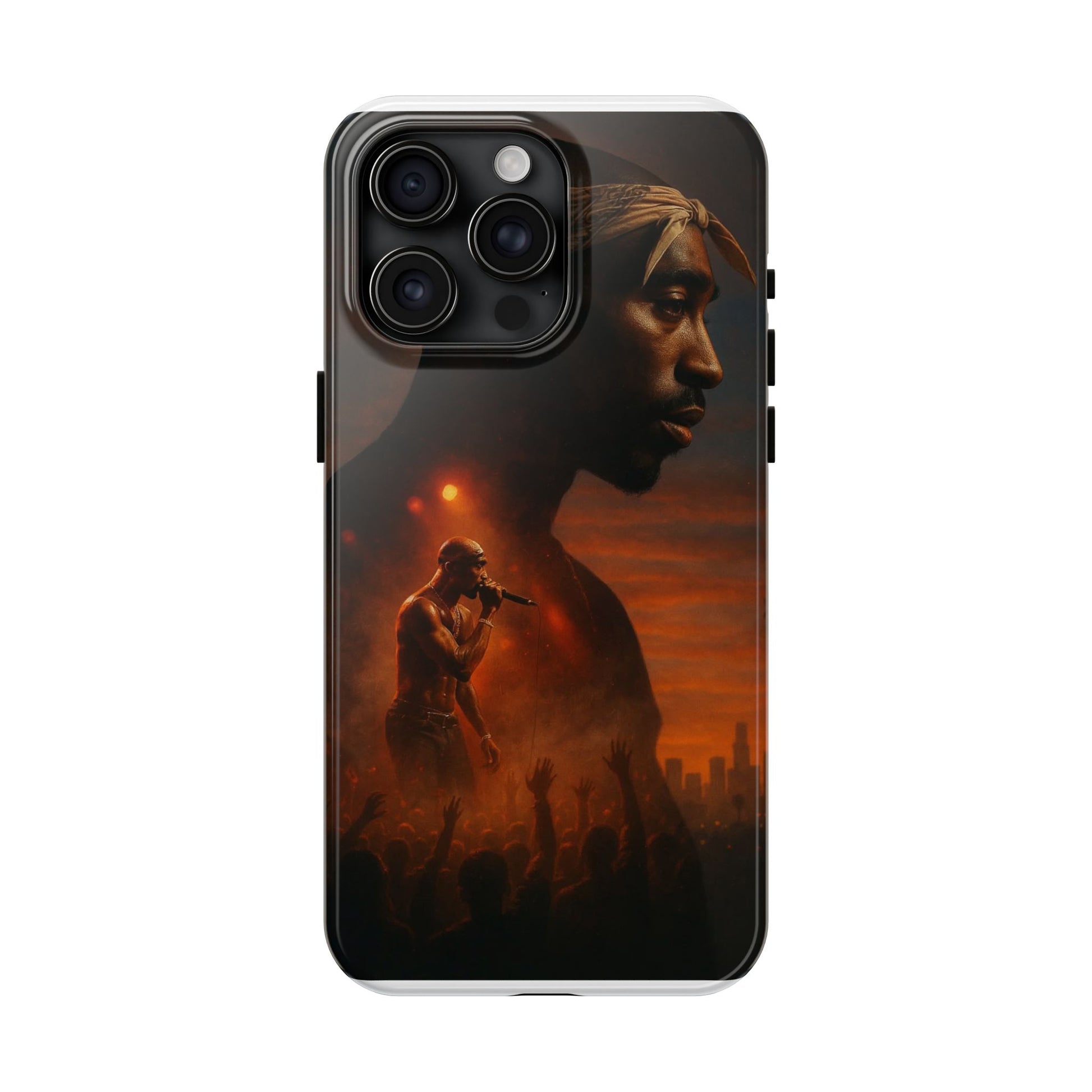 Tough Phone Case Featuring Iconic Rap Legend, Durable Phone Cover, Artistic Design, Adjustable Fit, 2Pac Unique Gift for Music Lovers, Hip [...]
