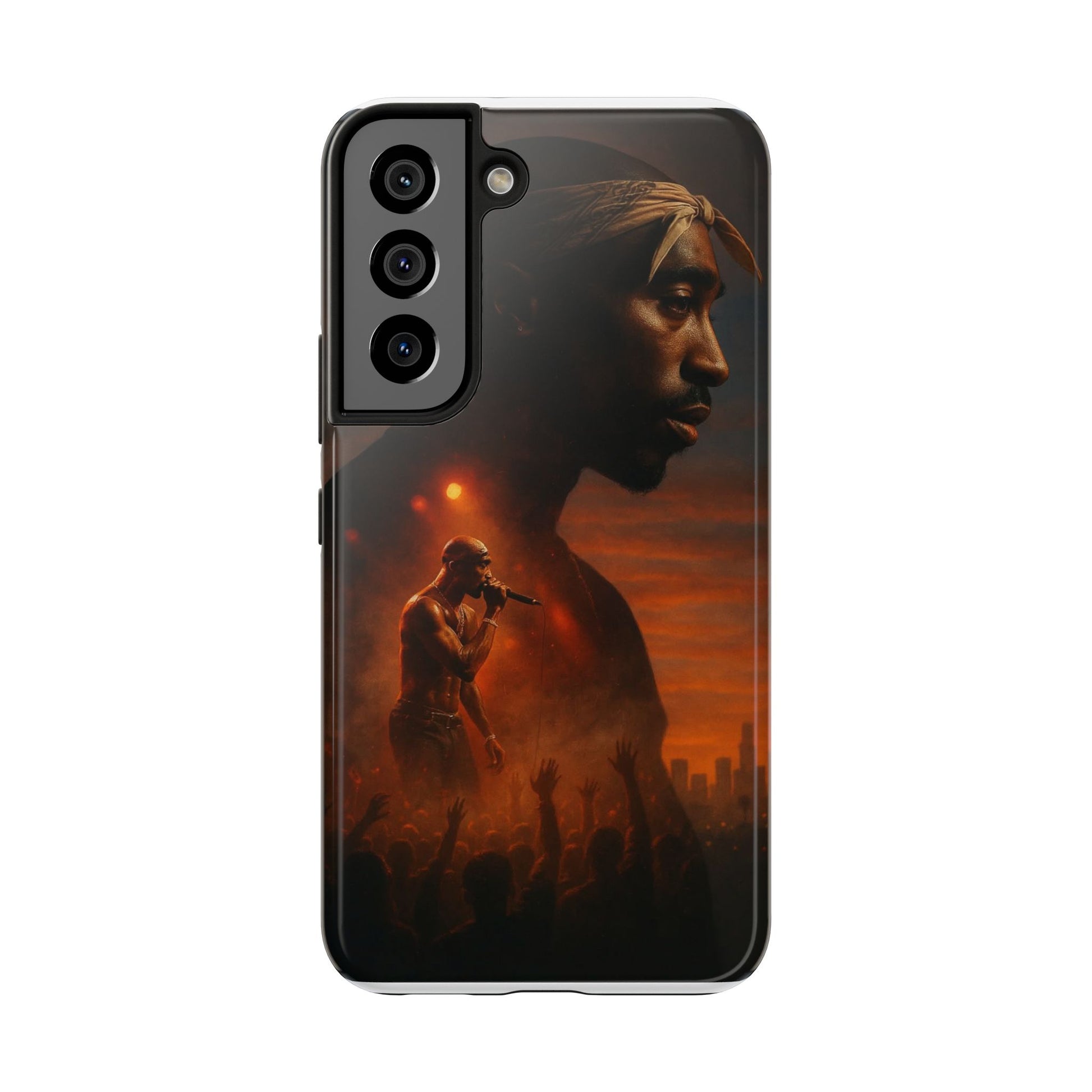 Tough Phone Case Featuring Iconic Rap Legend, Durable Phone Cover, Artistic Design, Adjustable Fit, 2Pac Unique Gift for Music Lovers, Hip [...]