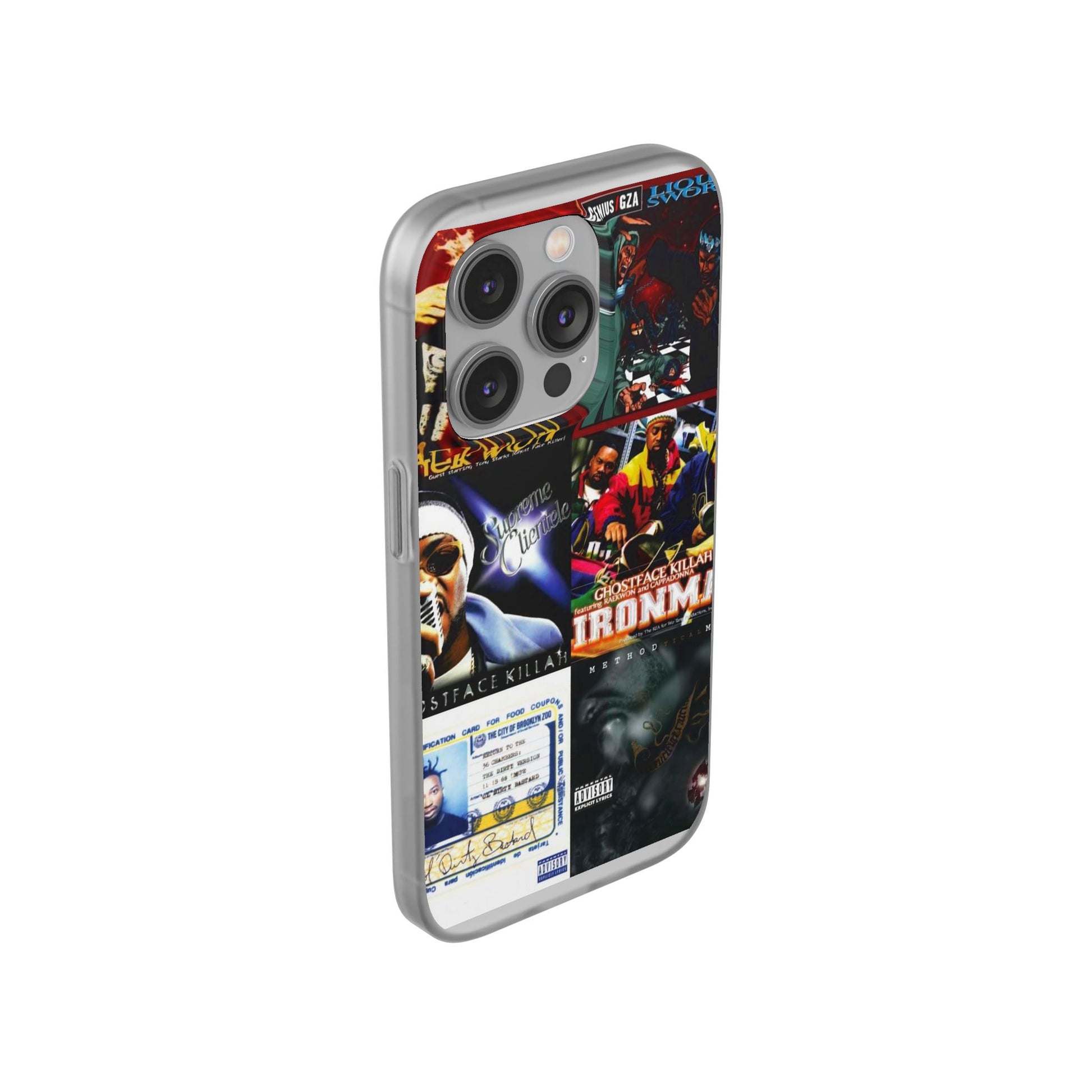 Hip-Hop Album Art Flexi Cases | Unique Phone Case, Music Lover Gift, Wu Tang Stylish Accessories, Personalized Phone Cover, Urban Culture Decor