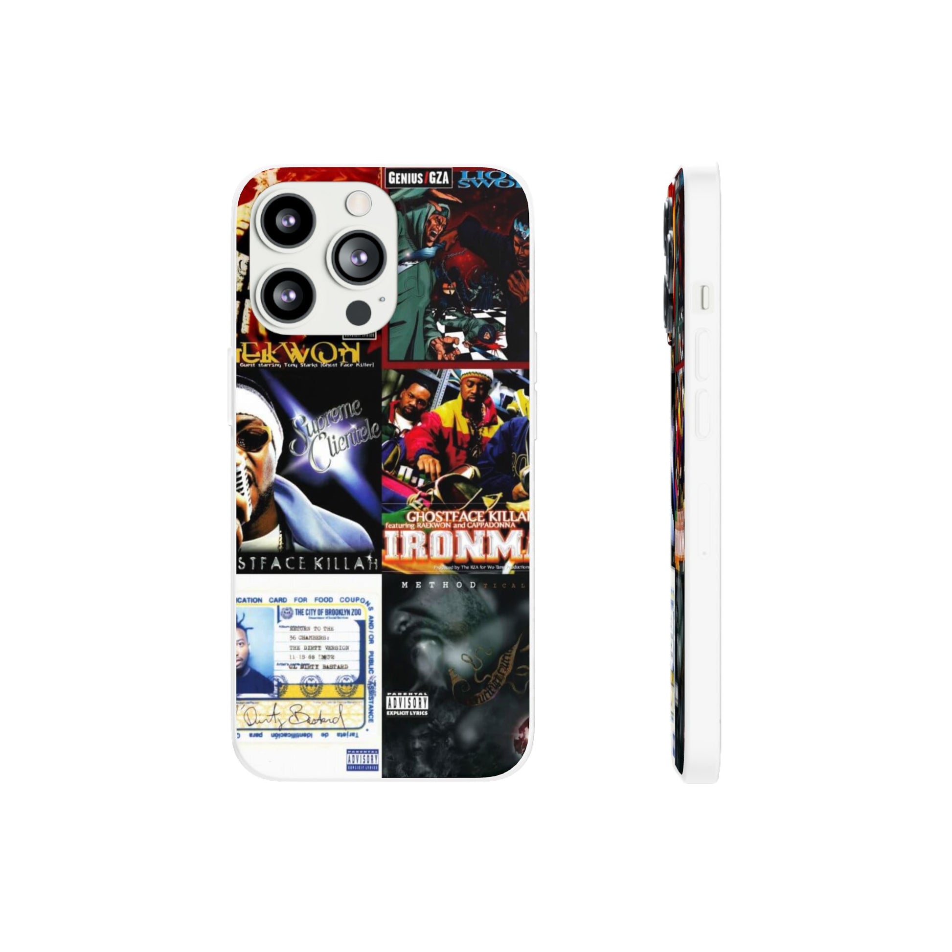 Hip-Hop Album Art Flexi Cases | Unique Phone Case, Music Lover Gift, Wu Tang Stylish Accessories, Personalized Phone Cover, Urban Culture Decor