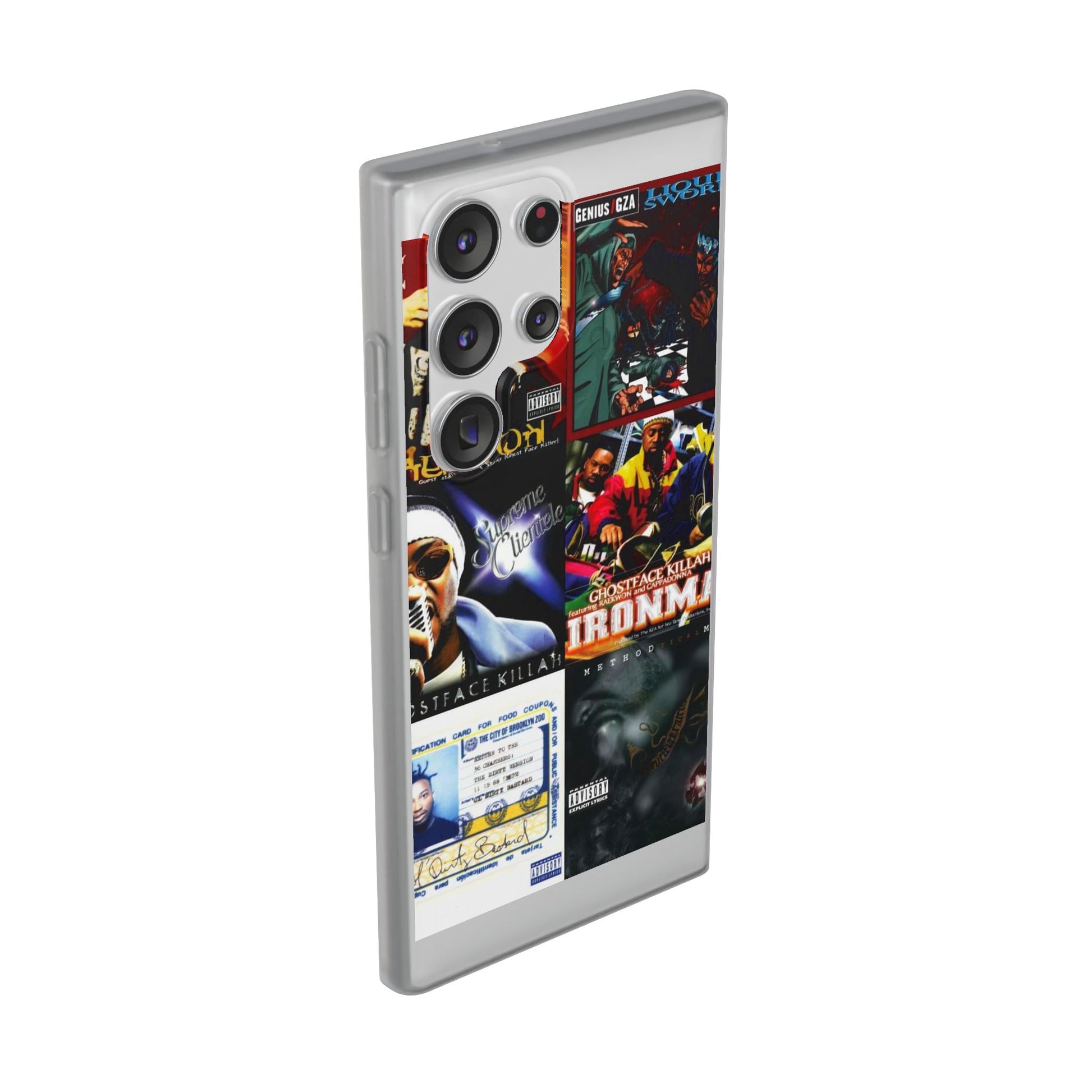 Hip-Hop Album Art Flexi Cases | Unique Phone Case, Music Lover Gift, Wu Tang Stylish Accessories, Personalized Phone Cover, Urban Culture Decor