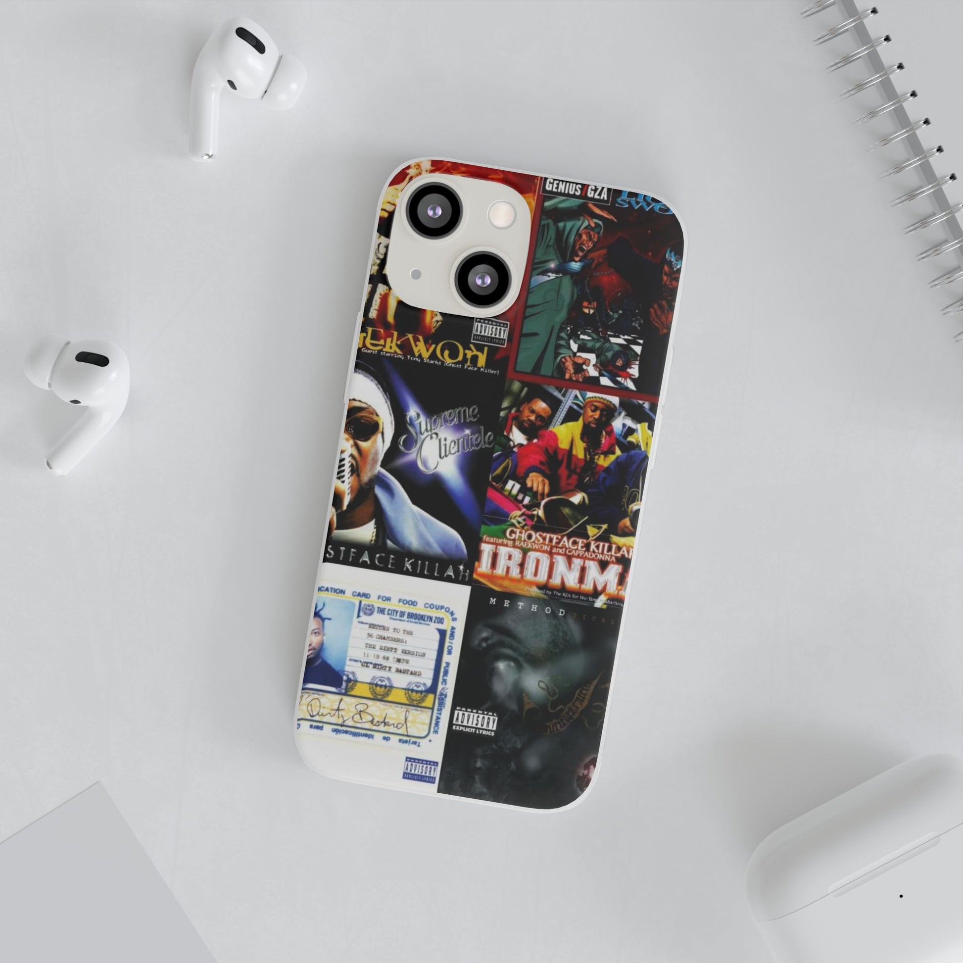 Hip-Hop Album Art Flexi Cases | Unique Phone Case, Music Lover Gift, Wu Tang Stylish Accessories, Personalized Phone Cover, Urban Culture Decor