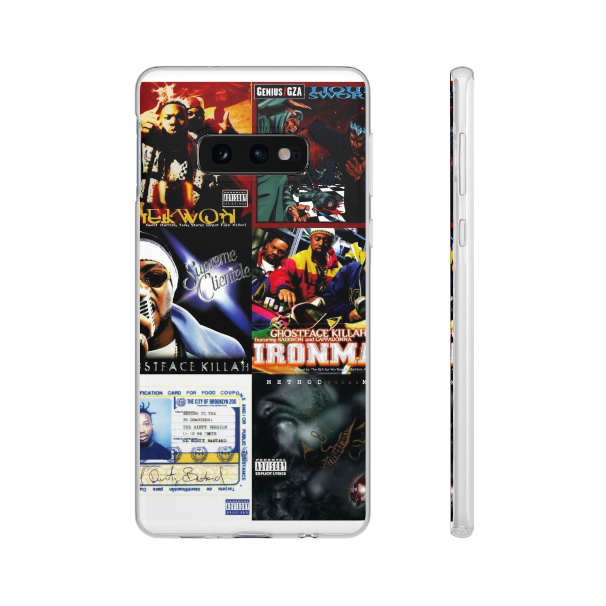 Hip-Hop Album Art Flexi Cases | Unique Phone Case, Music Lover Gift, Wu Tang Stylish Accessories, Personalized Phone Cover, Urban Culture Decor