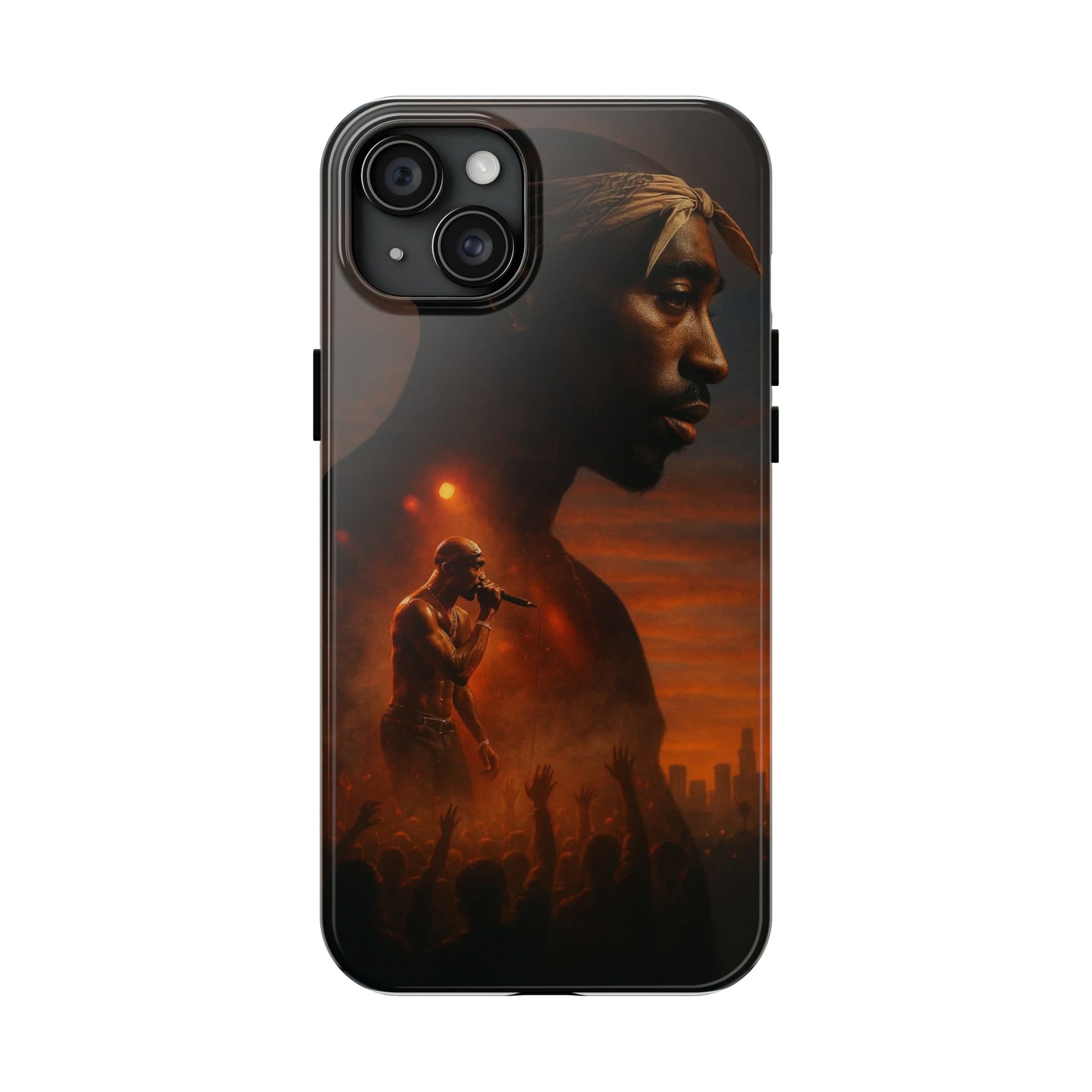 Tough Phone Case Featuring Iconic Rap Legend, Durable Phone Cover, Artistic Design, Adjustable Fit, 2Pac Unique Gift for Music Lovers, Hip [...]