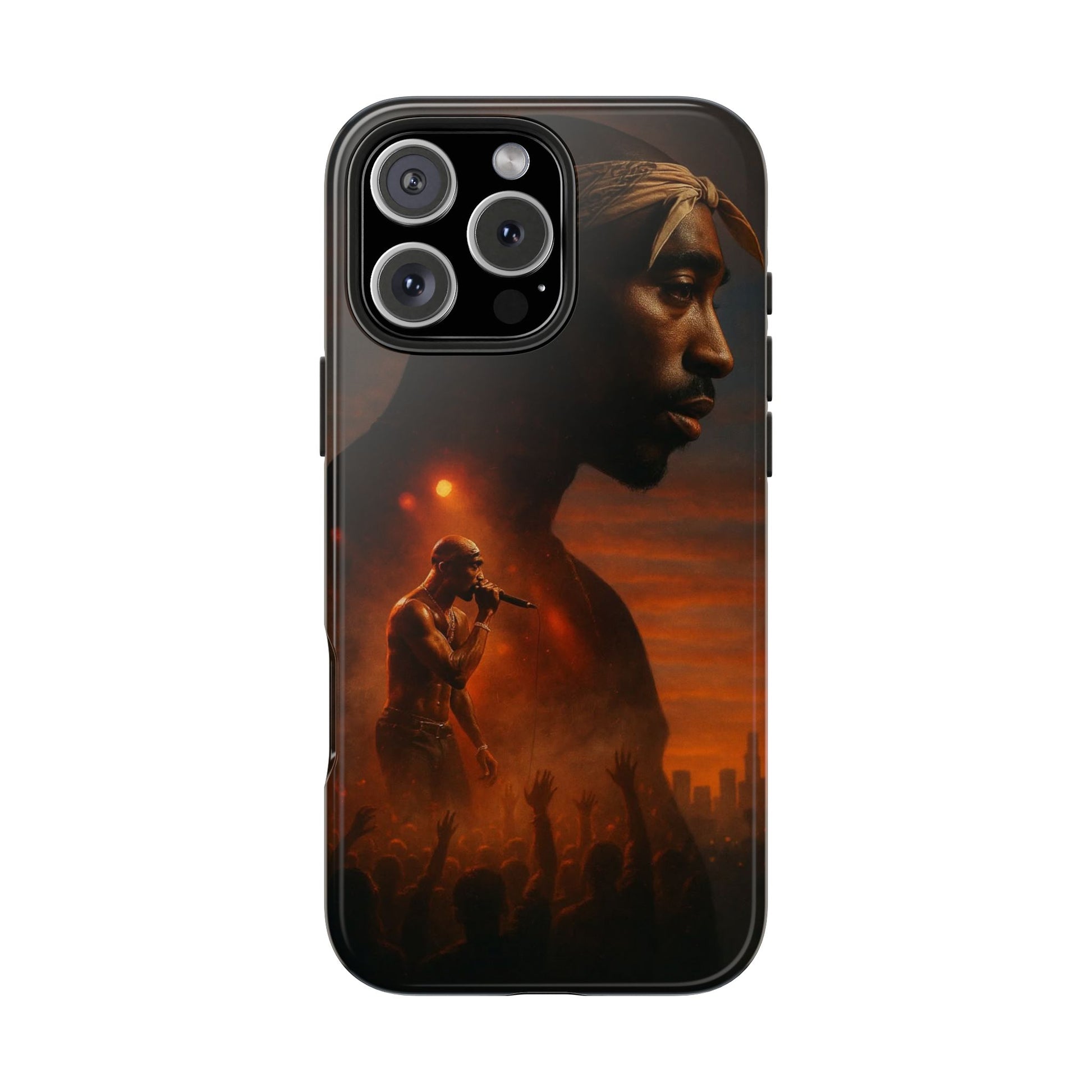 Tough Phone Case Featuring Iconic Rap Legend, Durable Phone Cover, Artistic Design, Adjustable Fit, 2Pac Unique Gift for Music Lovers, Hip [...]