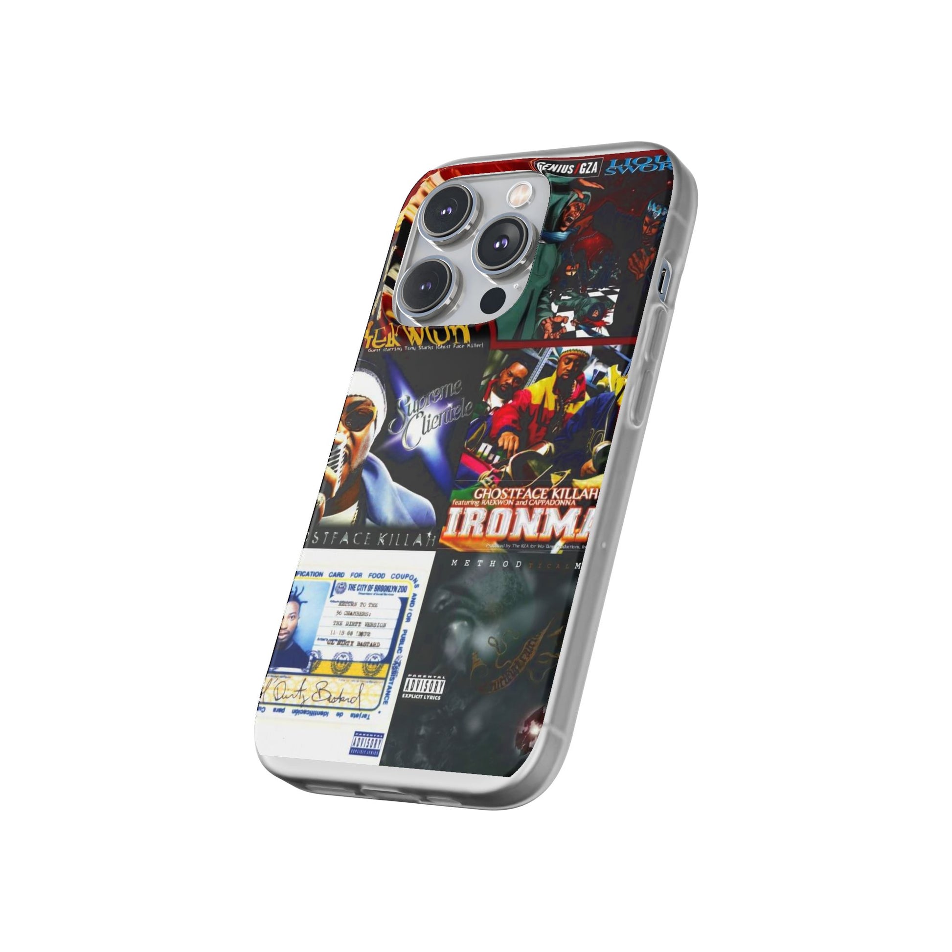 Hip-Hop Album Art Flexi Cases | Unique Phone Case, Music Lover Gift, Wu Tang Stylish Accessories, Personalized Phone Cover, Urban Culture Decor