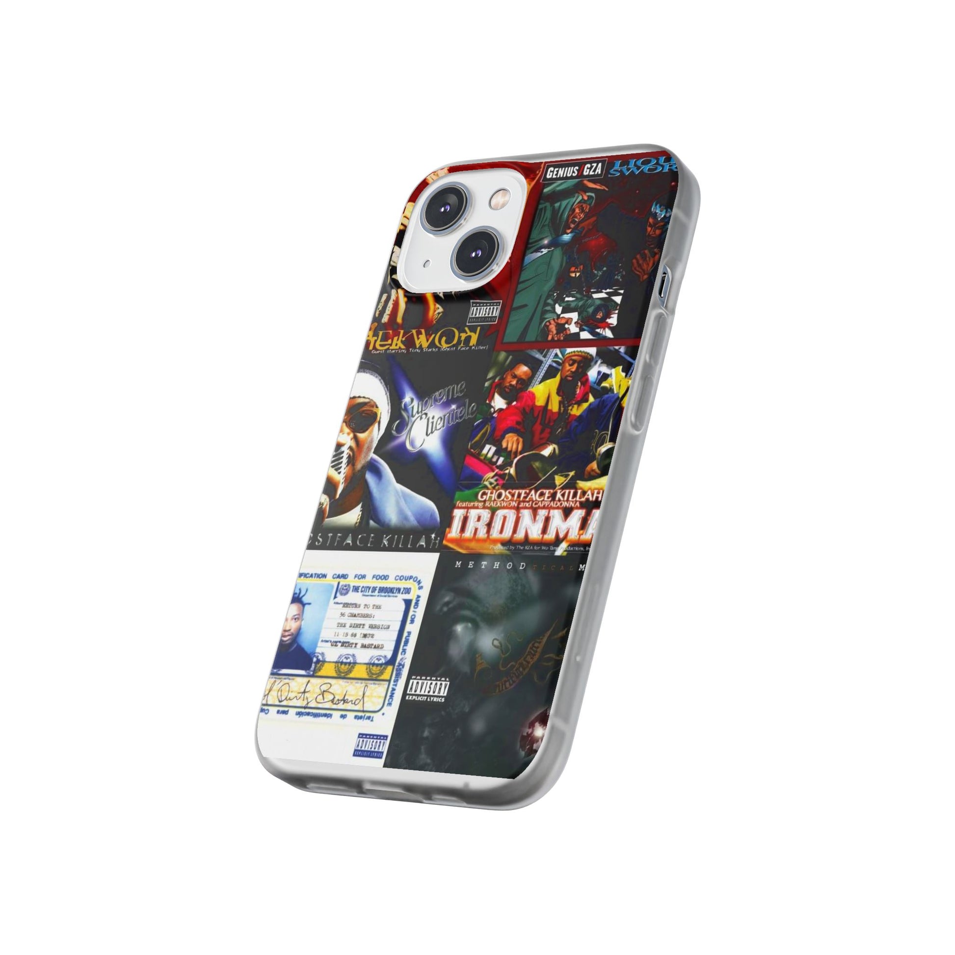 Hip-Hop Album Art Flexi Cases | Unique Phone Case, Music Lover Gift, Wu Tang Stylish Accessories, Personalized Phone Cover, Urban Culture Decor