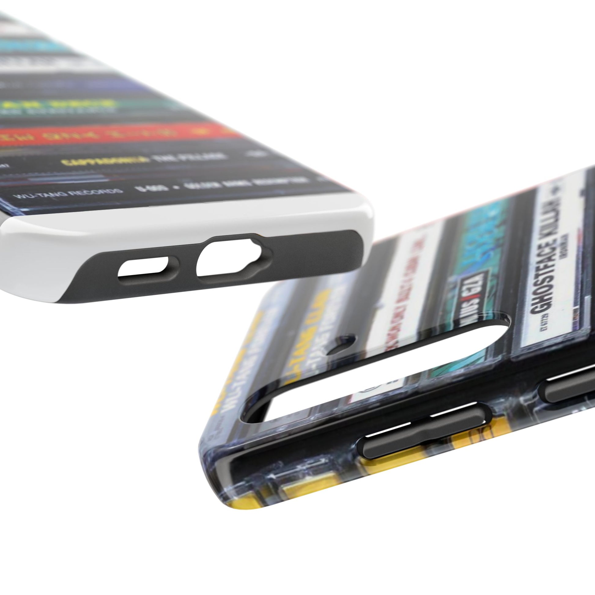 Hip Hop Music Cassette Phone Case | Tough Phone Covers for Music Lovers, Wu solo albums Gifts, Rap Phone Accessories
