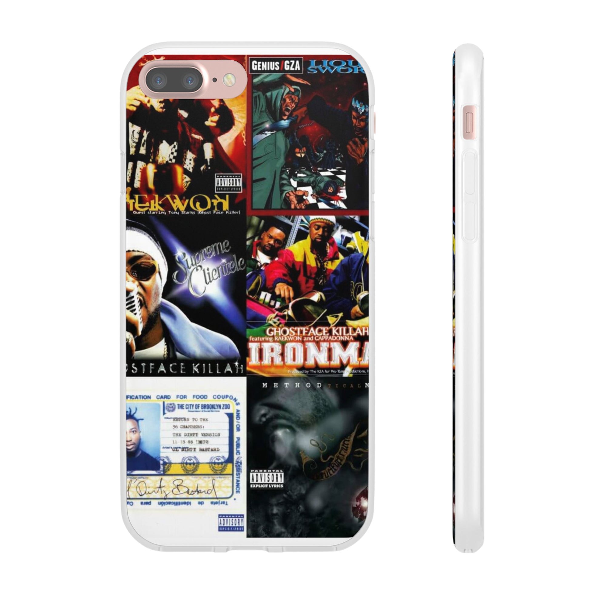 Hip-Hop Album Art Flexi Cases | Unique Phone Case, Music Lover Gift, Wu Tang Stylish Accessories, Personalized Phone Cover, Urban Culture Decor