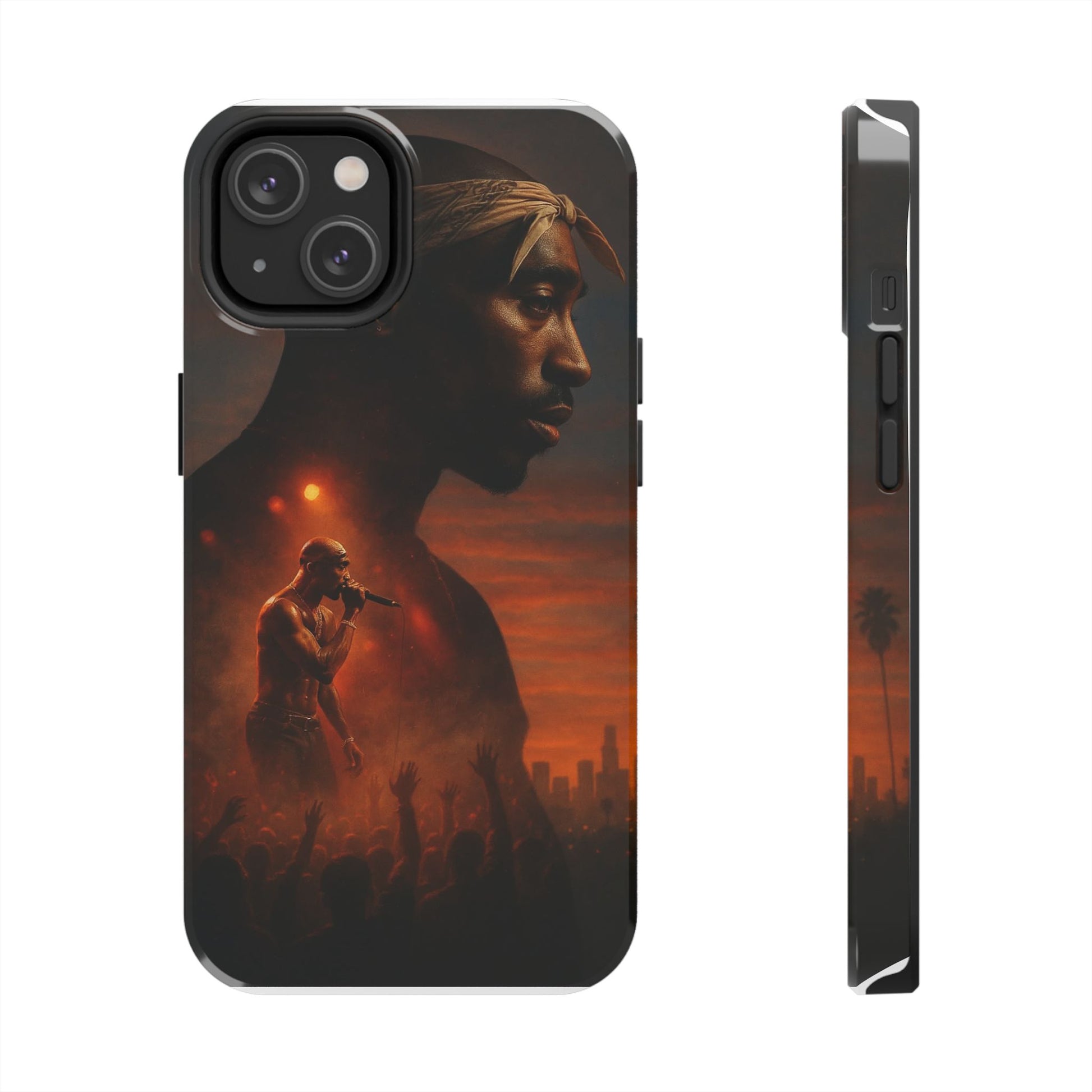Tough Phone Case Featuring Iconic Rap Legend, Durable Phone Cover, Artistic Design, Adjustable Fit, 2Pac Unique Gift for Music Lovers, Hip [...]
