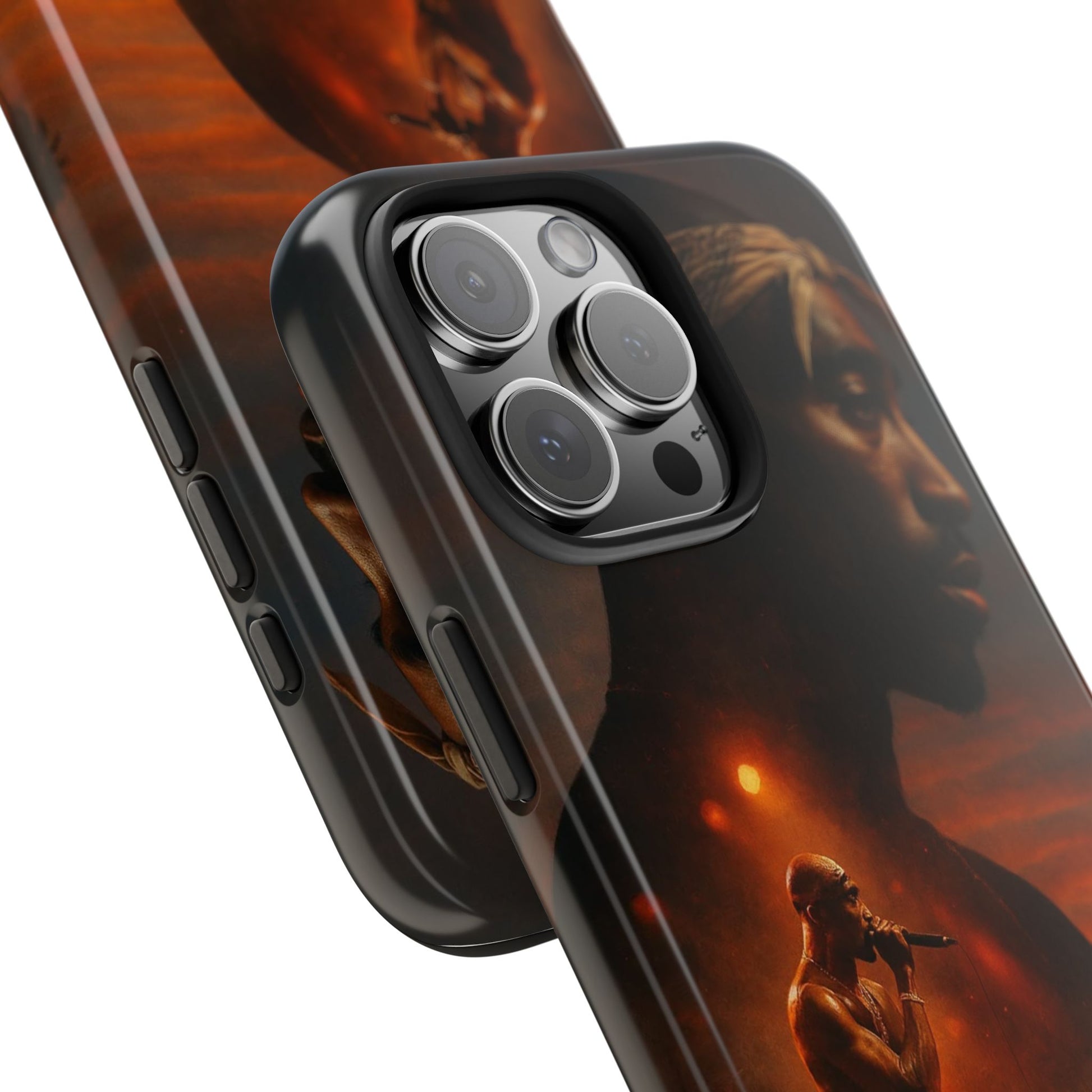 Tough Phone Case Featuring Iconic Rap Legend, Durable Phone Cover, Artistic Design, Adjustable Fit, 2Pac Unique Gift for Music Lovers, Hip [...]