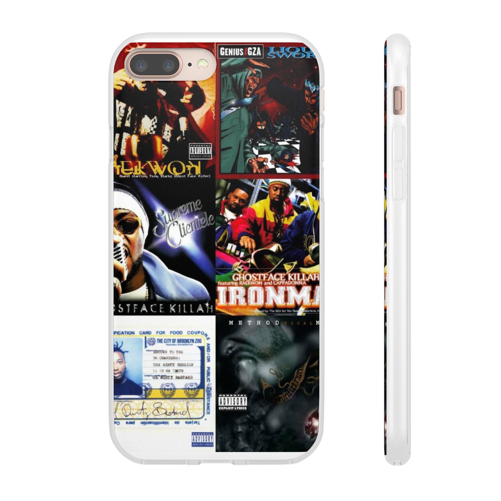Hip-Hop Album Art Flexi Cases | Unique Phone Case, Music Lover Gift, Wu Tang Stylish Accessories, Personalized Phone Cover, Urban Culture Decor