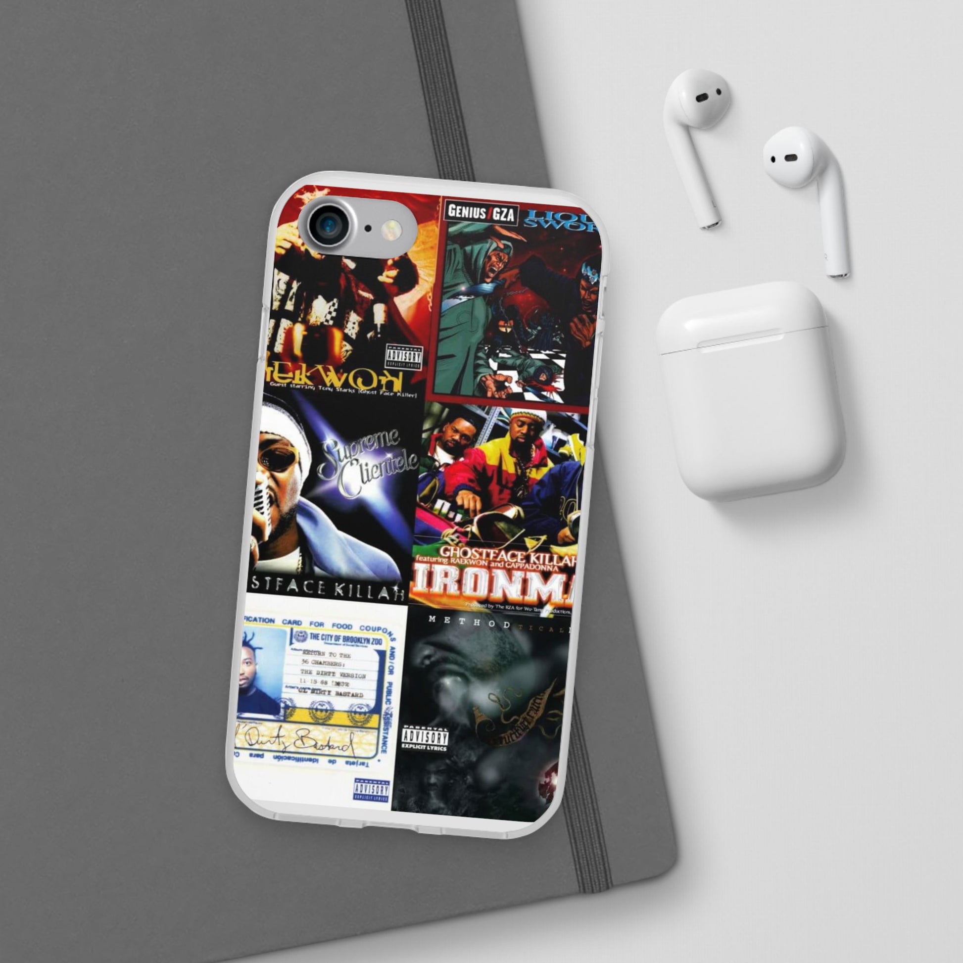 Hip-Hop Album Art Flexi Cases | Unique Phone Case, Music Lover Gift, Wu Tang Stylish Accessories, Personalized Phone Cover, Urban Culture Decor