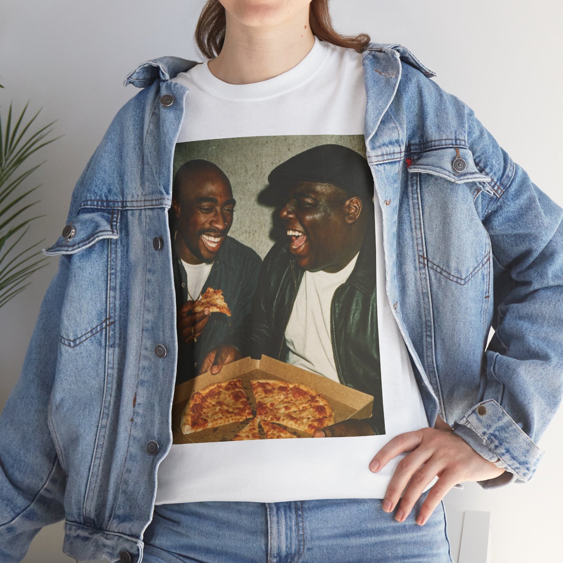 Nostalgic 2Pac and Biggie Hip-Hop Tee, Perfect for Music Lovers, Streetwear, Gifts for Friends, Casual Wear