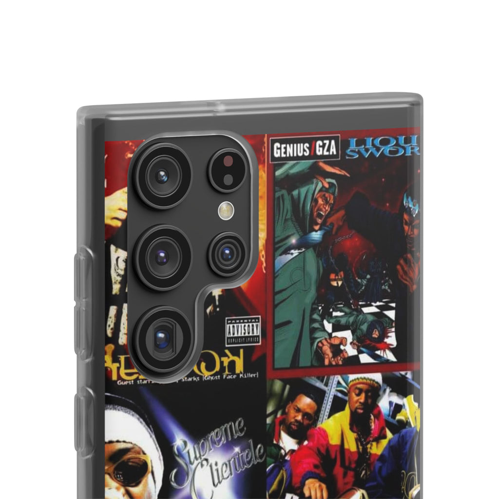 Hip-Hop Album Art Flexi Cases | Unique Phone Case, Music Lover Gift, Wu Tang Stylish Accessories, Personalized Phone Cover, Urban Culture Decor