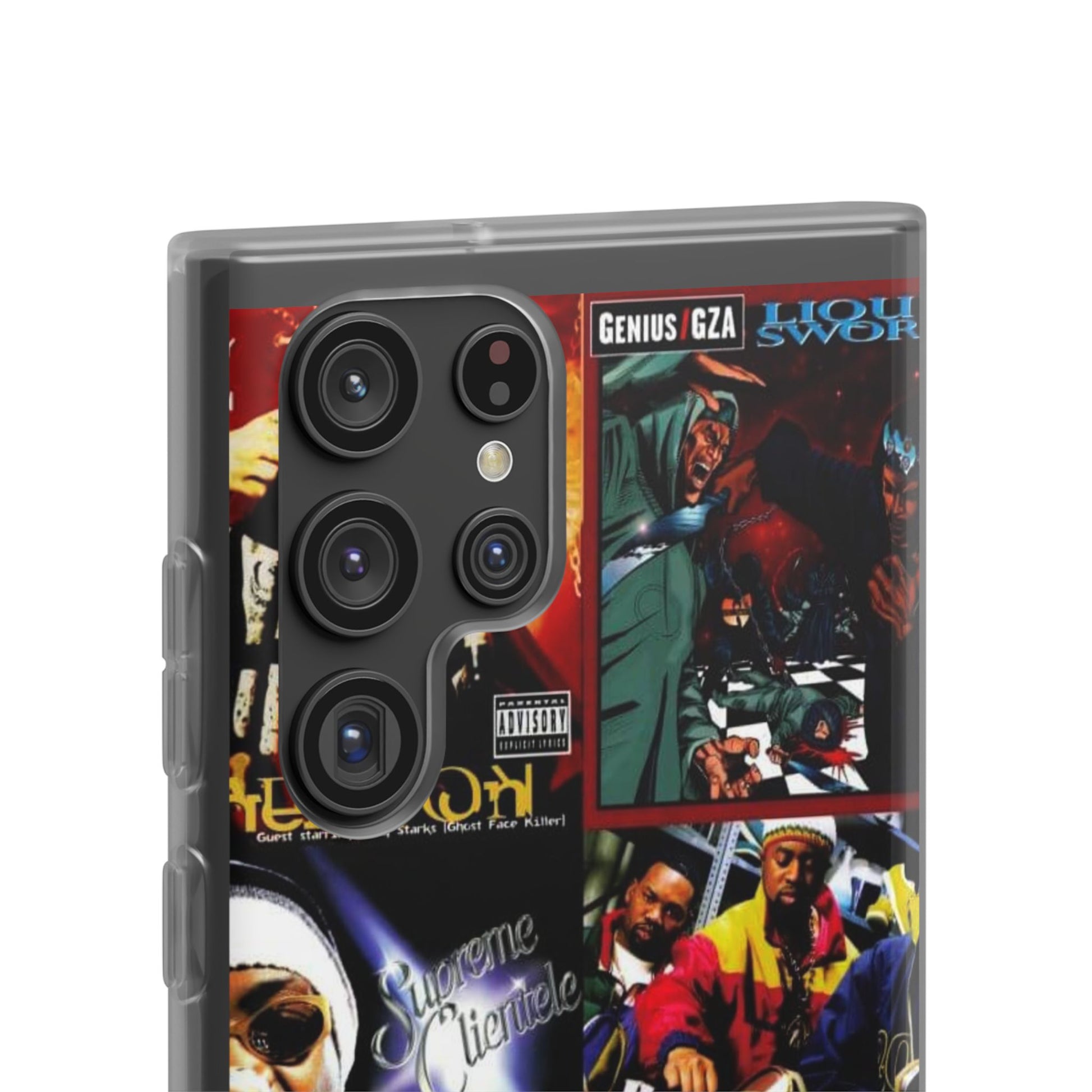 Hip-Hop Album Art Flexi Cases | Unique Phone Case, Music Lover Gift, Wu Tang Stylish Accessories, Personalized Phone Cover, Urban Culture Decor