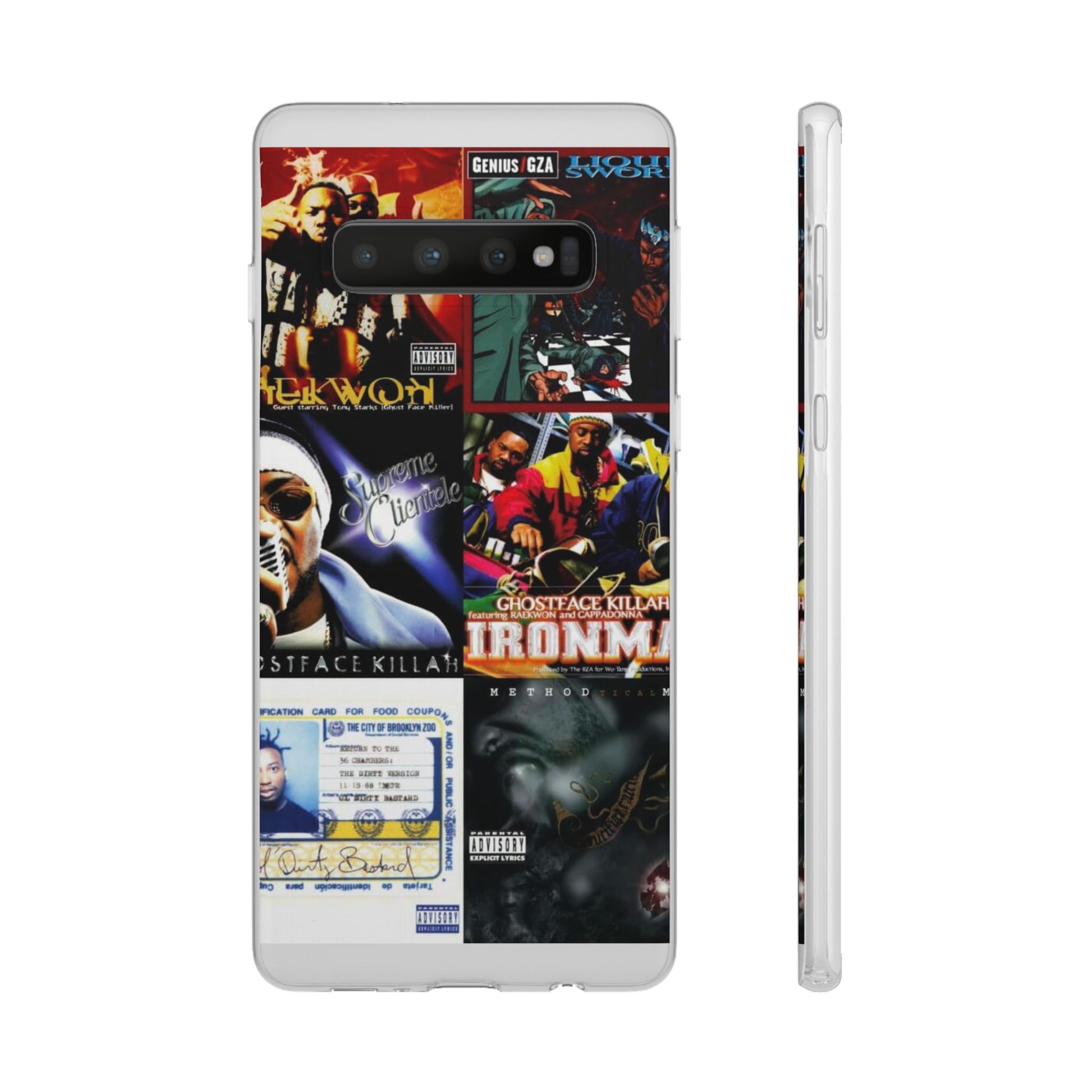 Hip-Hop Album Art Flexi Cases | Unique Phone Case, Music Lover Gift, Wu Tang Stylish Accessories, Personalized Phone Cover, Urban Culture Decor