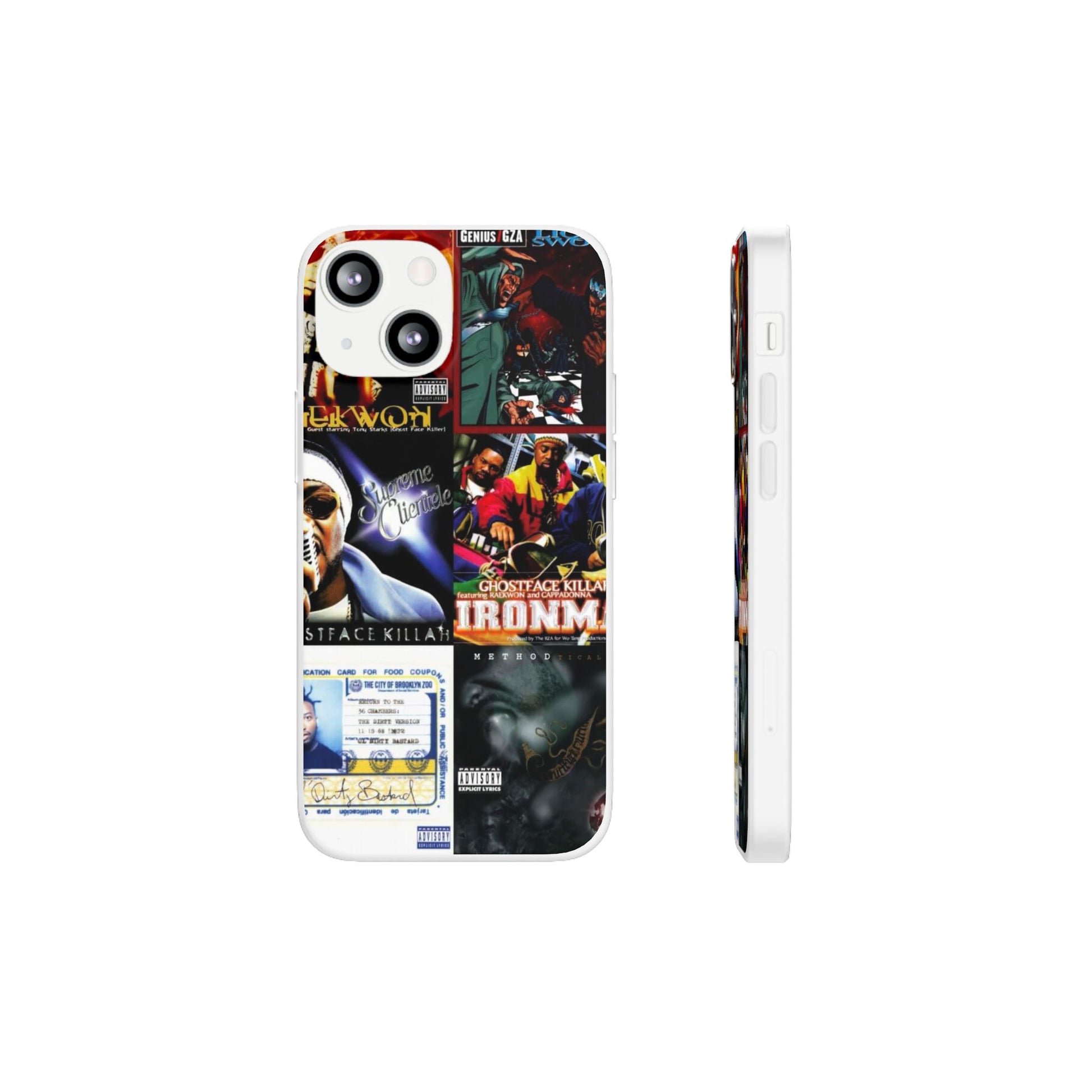 Hip-Hop Album Art Flexi Cases | Unique Phone Case, Music Lover Gift, Wu Tang Stylish Accessories, Personalized Phone Cover, Urban Culture Decor