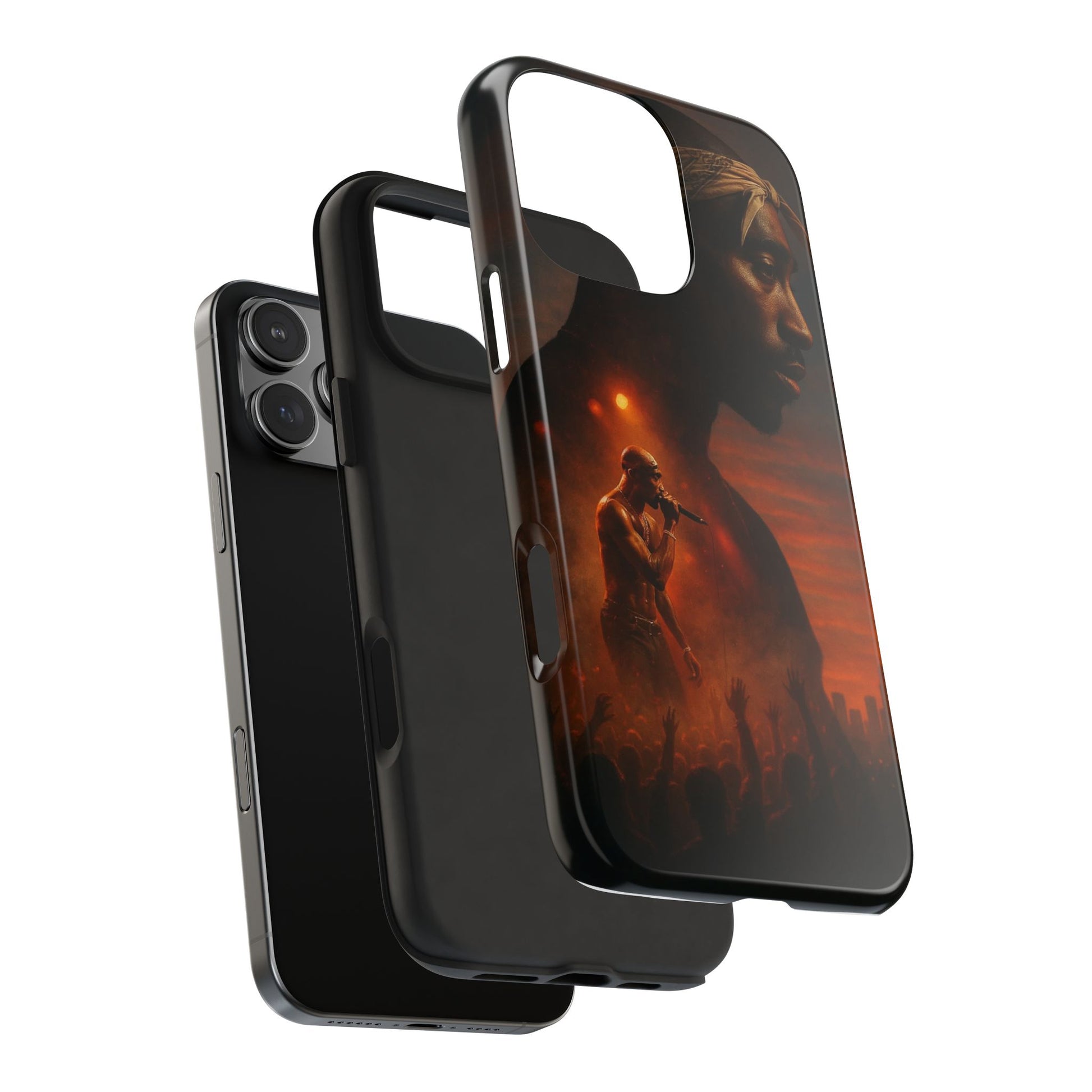 Tough Phone Case Featuring Iconic Rap Legend, Durable Phone Cover, Artistic Design, Adjustable Fit, 2Pac Unique Gift for Music Lovers, Hip [...]