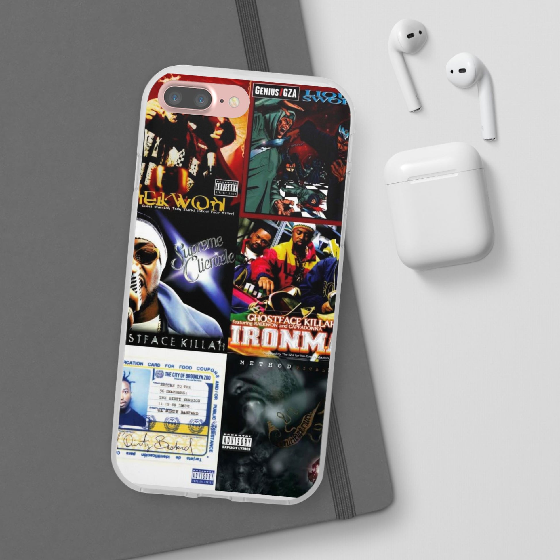 Hip-Hop Album Art Flexi Cases | Unique Phone Case, Music Lover Gift, Wu Tang Stylish Accessories, Personalized Phone Cover, Urban Culture Decor
