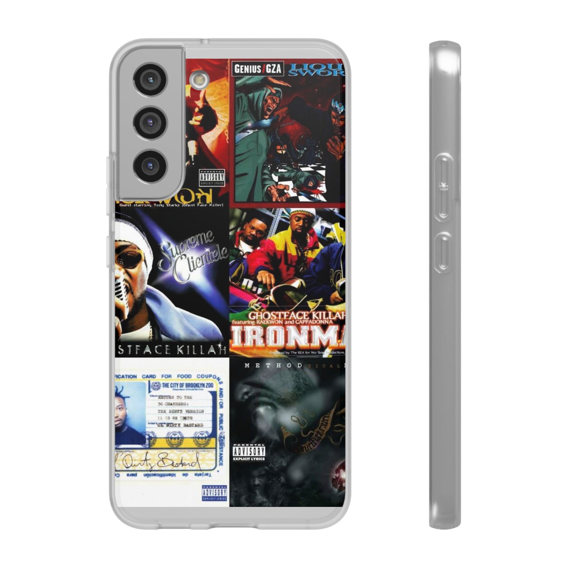 Hip-Hop Album Art Flexi Cases | Unique Phone Case, Music Lover Gift, Wu Tang Stylish Accessories, Personalized Phone Cover, Urban Culture Decor