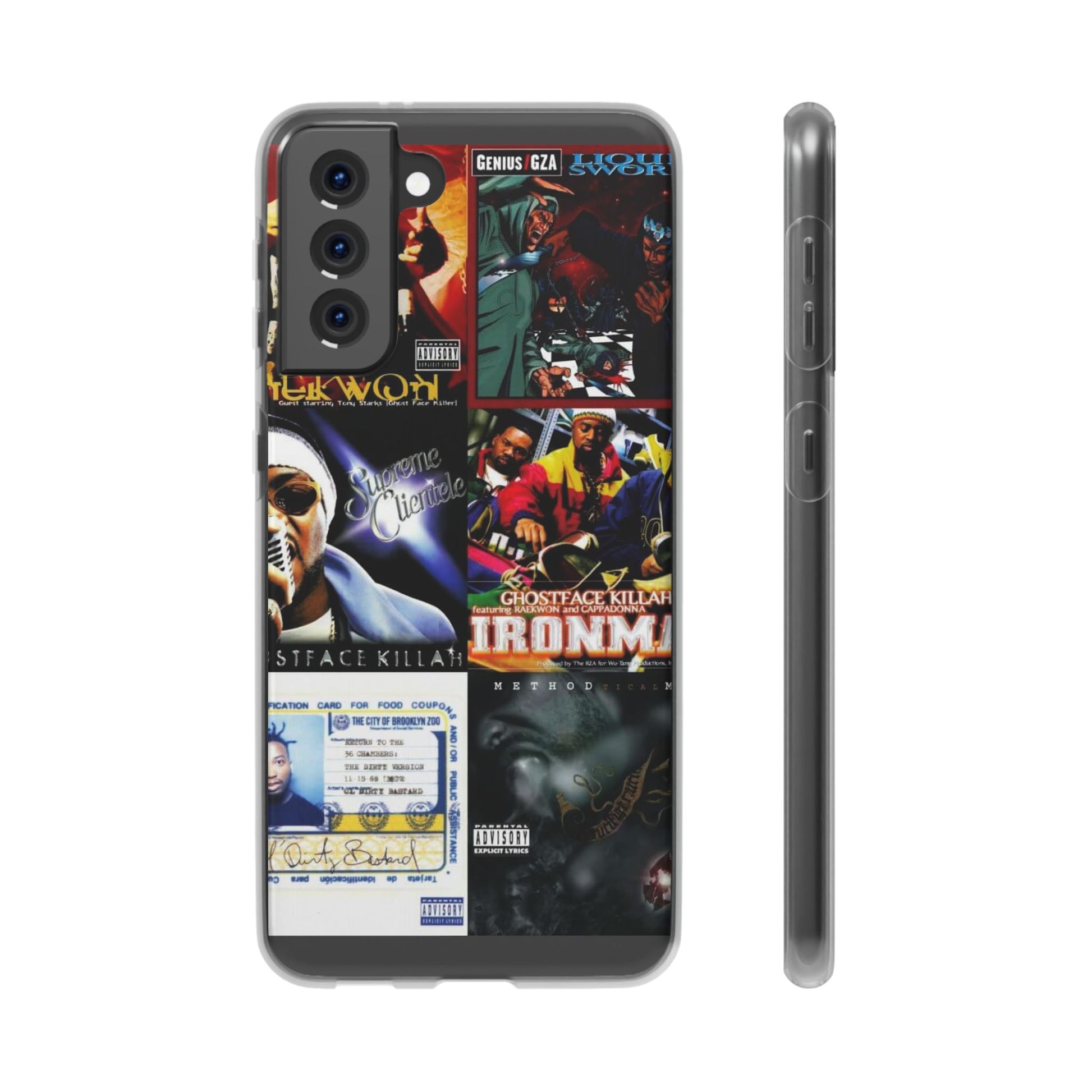 Hip-Hop Album Art Flexi Cases | Unique Phone Case, Music Lover Gift, Wu Tang Stylish Accessories, Personalized Phone Cover, Urban Culture Decor