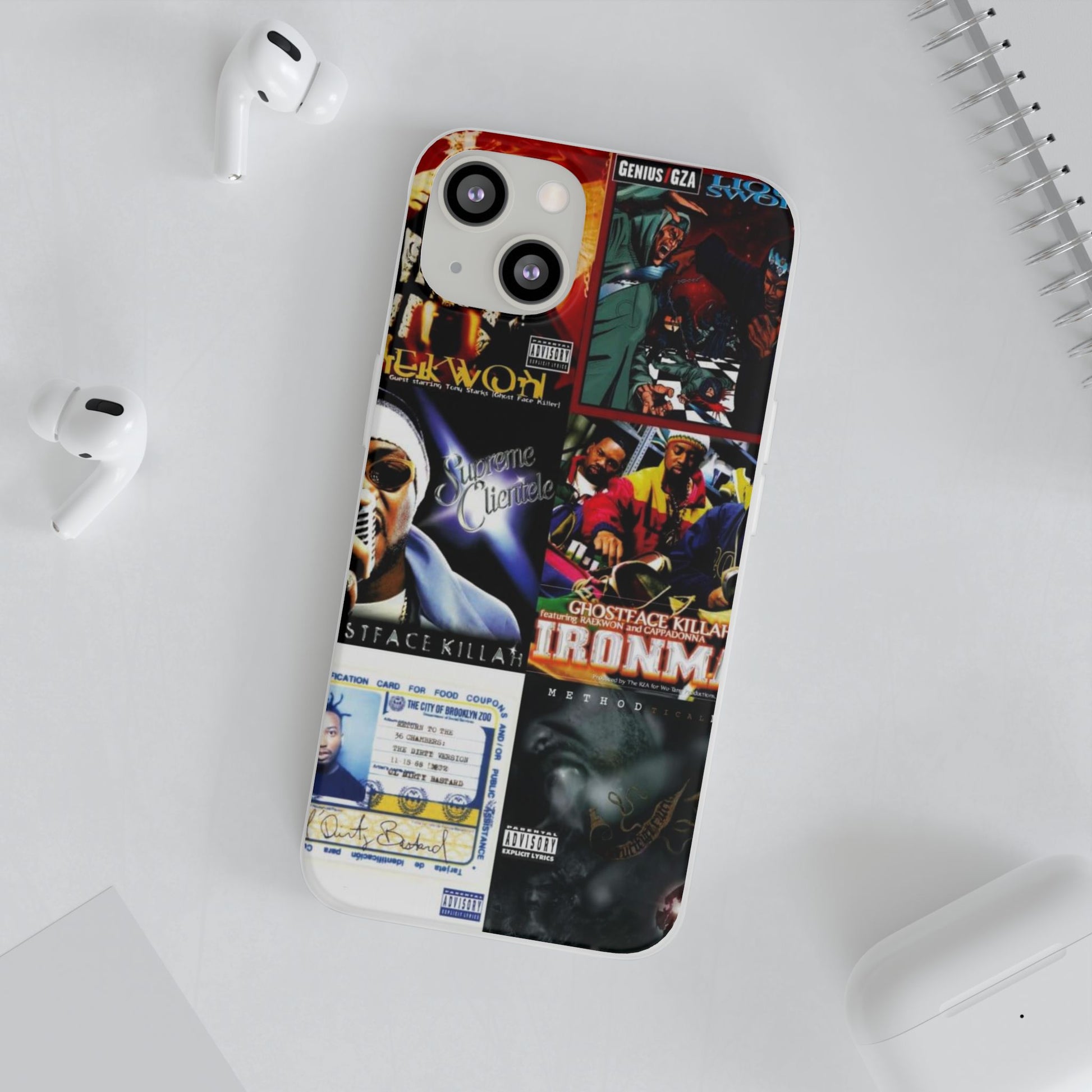Hip-Hop Album Art Flexi Cases | Unique Phone Case, Music Lover Gift, Wu Tang Stylish Accessories, Personalized Phone Cover, Urban Culture Decor