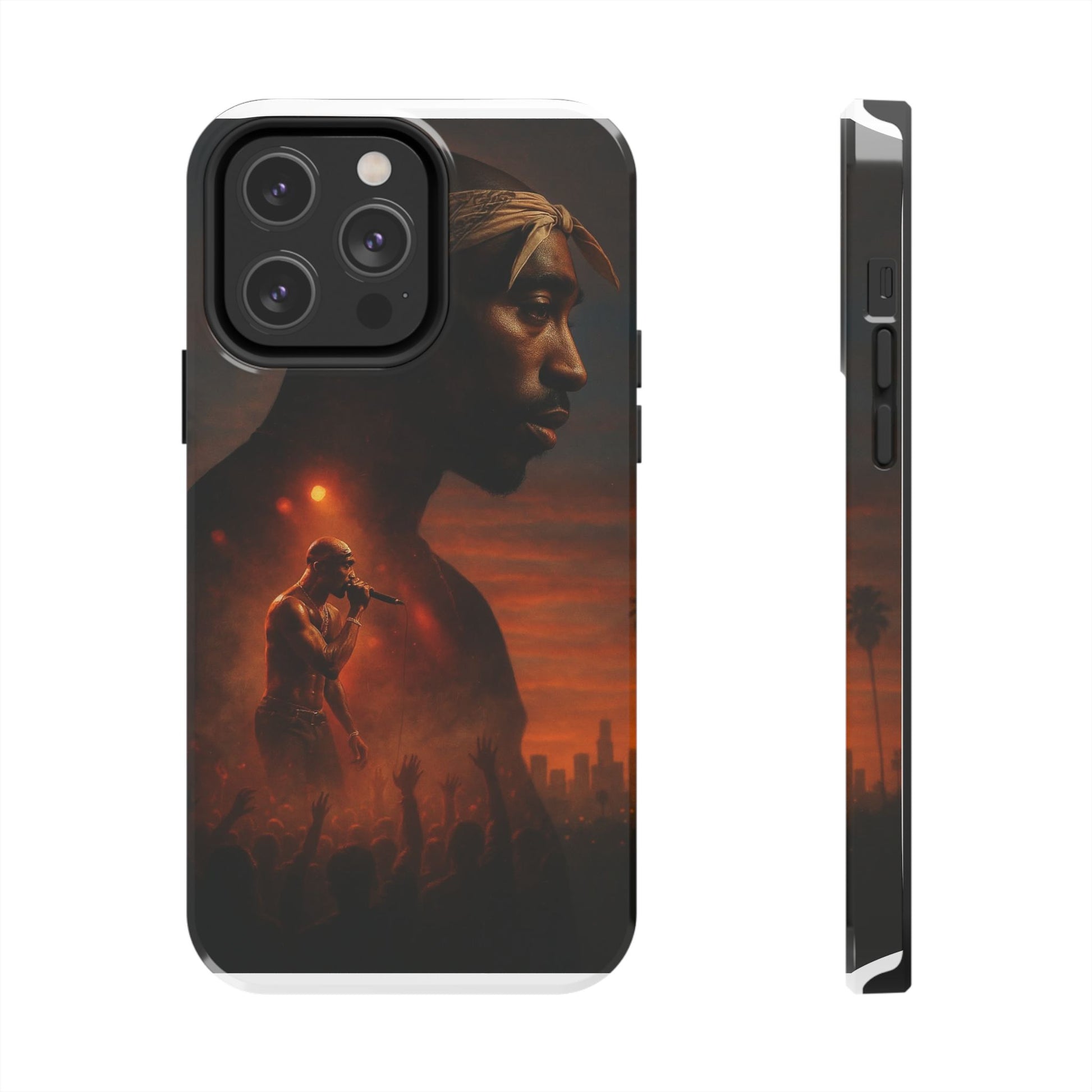 Tough Phone Case Featuring Iconic Rap Legend, Durable Phone Cover, Artistic Design, Adjustable Fit, 2Pac Unique Gift for Music Lovers, Hip [...]