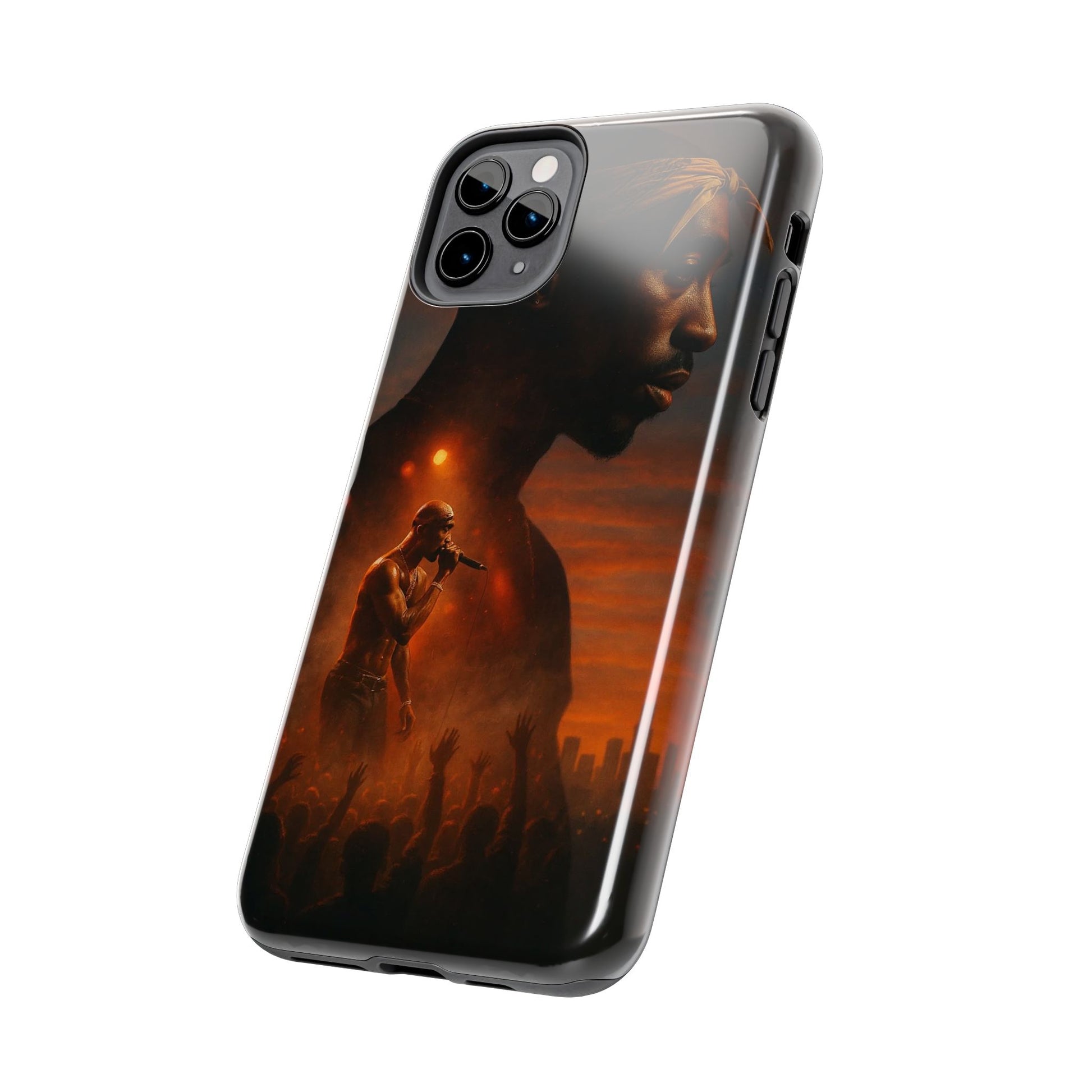 Tough Phone Case Featuring Iconic Rap Legend, Durable Phone Cover, Artistic Design, Adjustable Fit, 2Pac Unique Gift for Music Lovers, Hip [...]