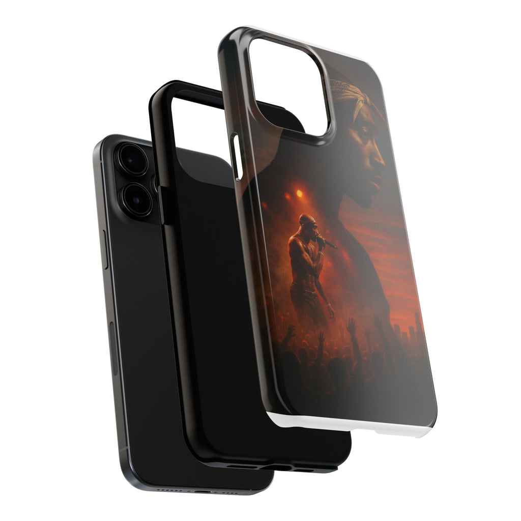 Tough Phone Case Featuring Iconic Rap Legend, Durable Phone Cover, Artistic Design, Adjustable Fit, 2Pac Unique Gift for Music Lovers, Hip [...]