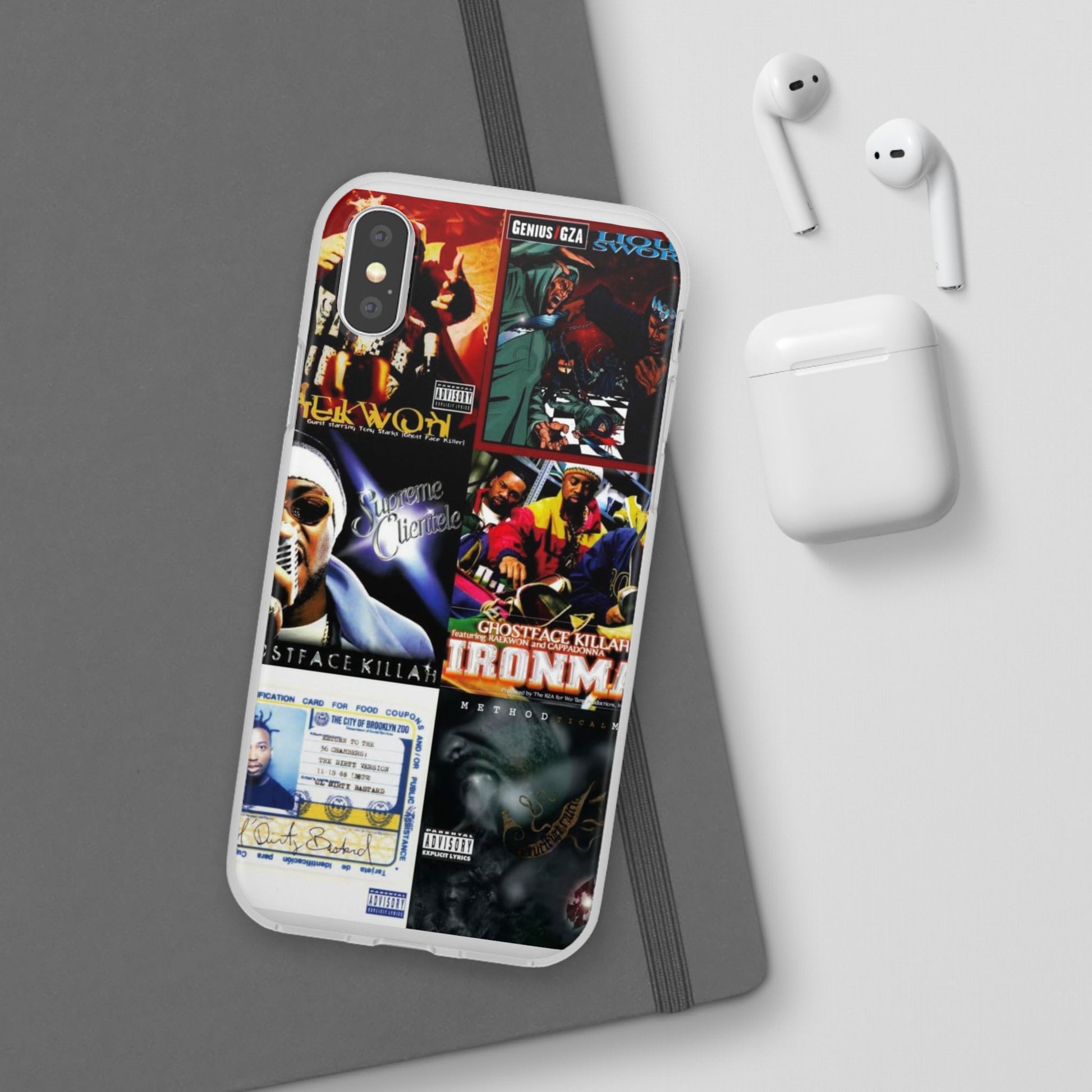 Hip-Hop Album Art Flexi Cases | Unique Phone Case, Music Lover Gift, Wu Tang Stylish Accessories, Personalized Phone Cover, Urban Culture Decor